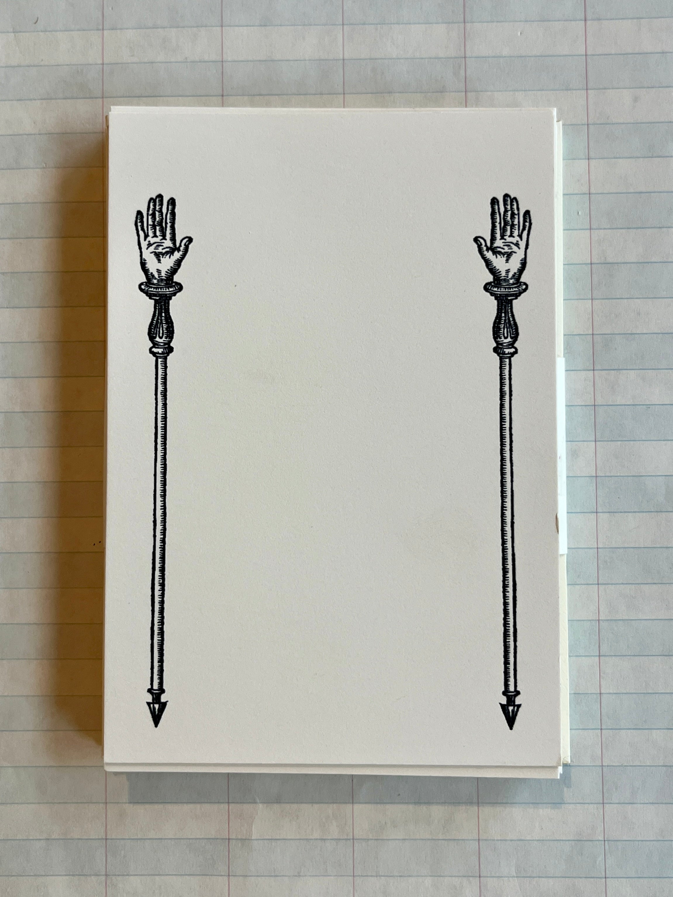 Handstand Mini Printed Stationery