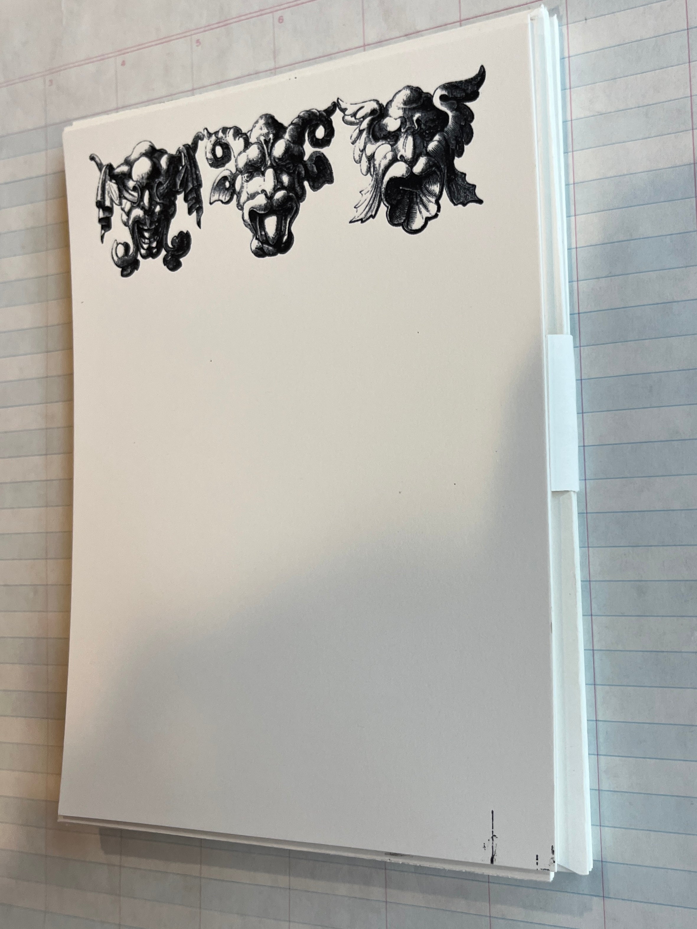 Beasts Masks Stationery