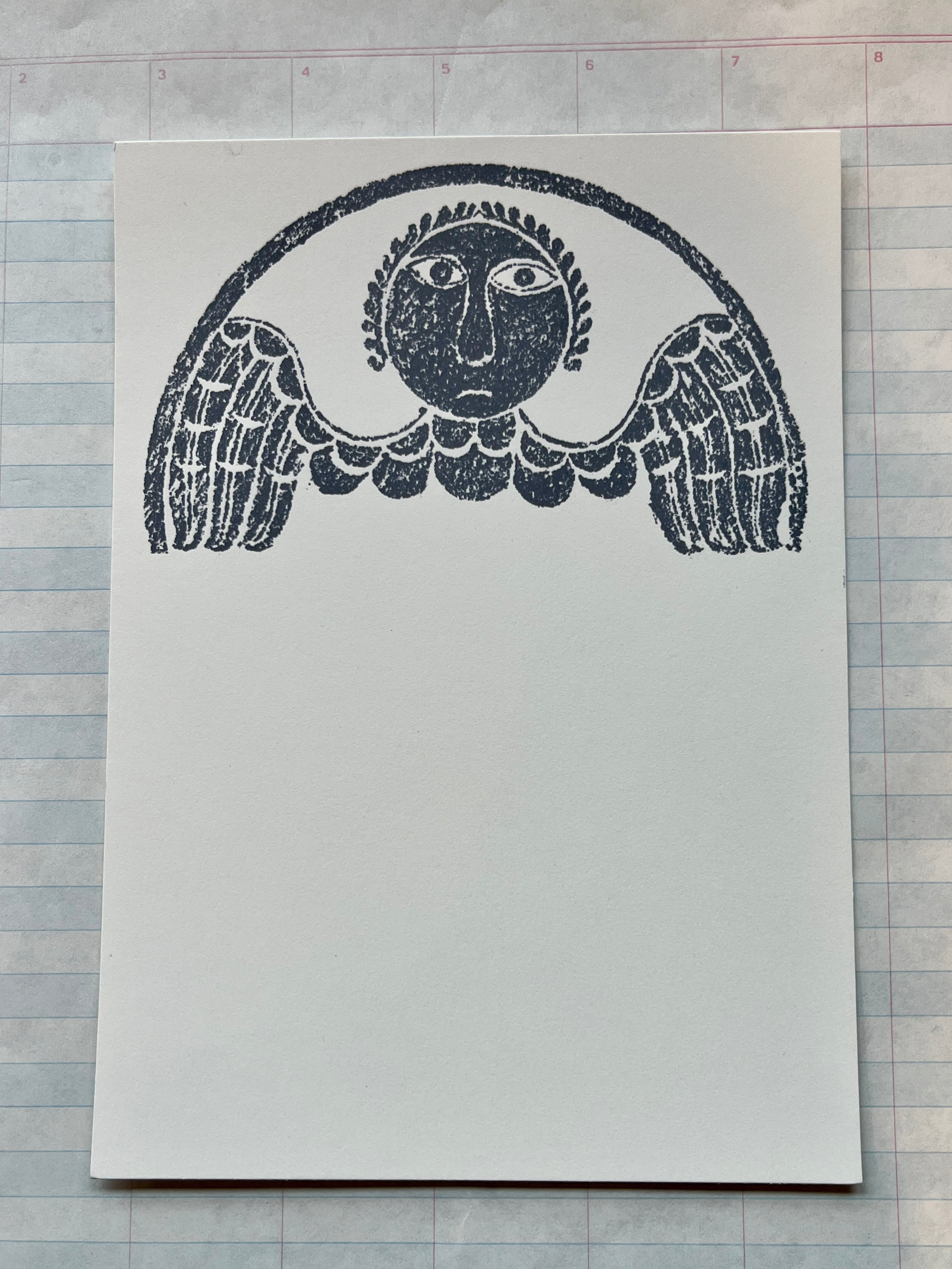 New England Stone Rubbings Stationery