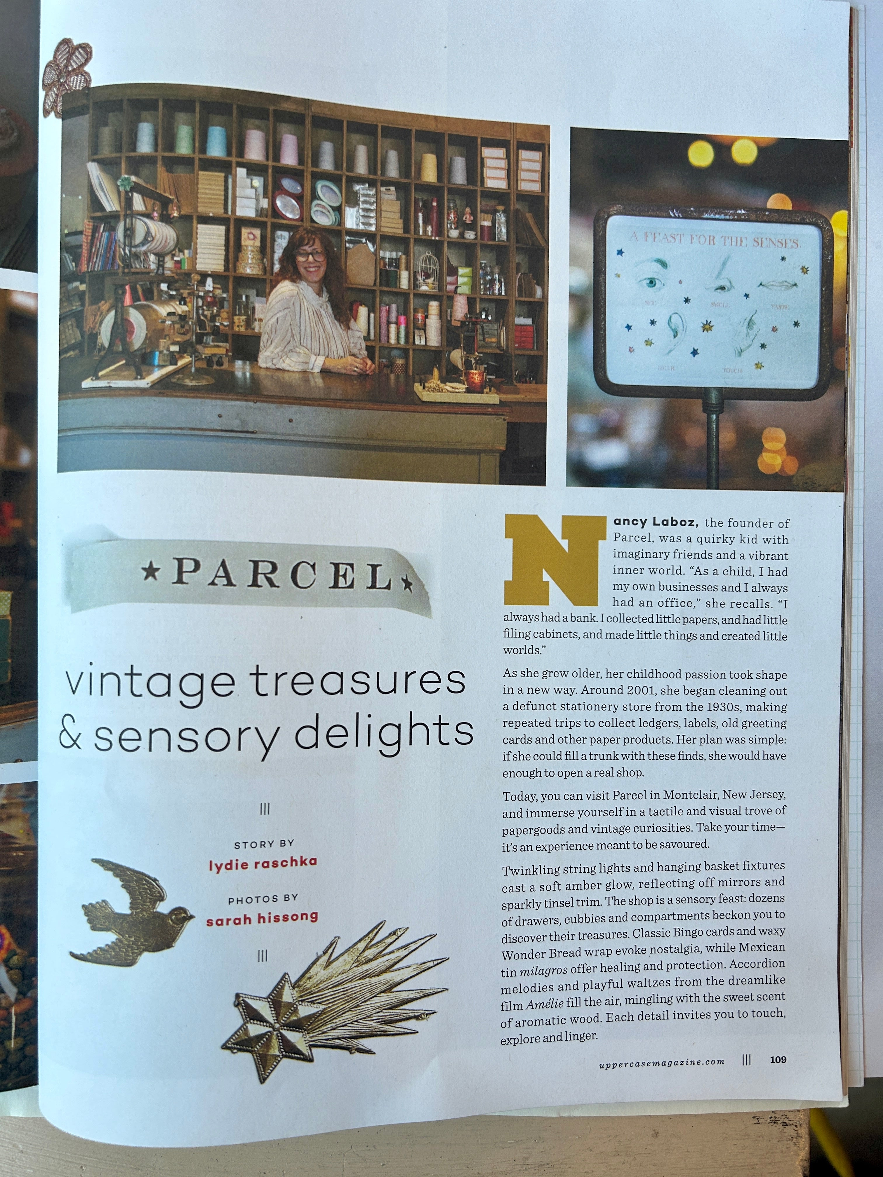 Uppercase Magazine Featuring Parcel October-December Edition