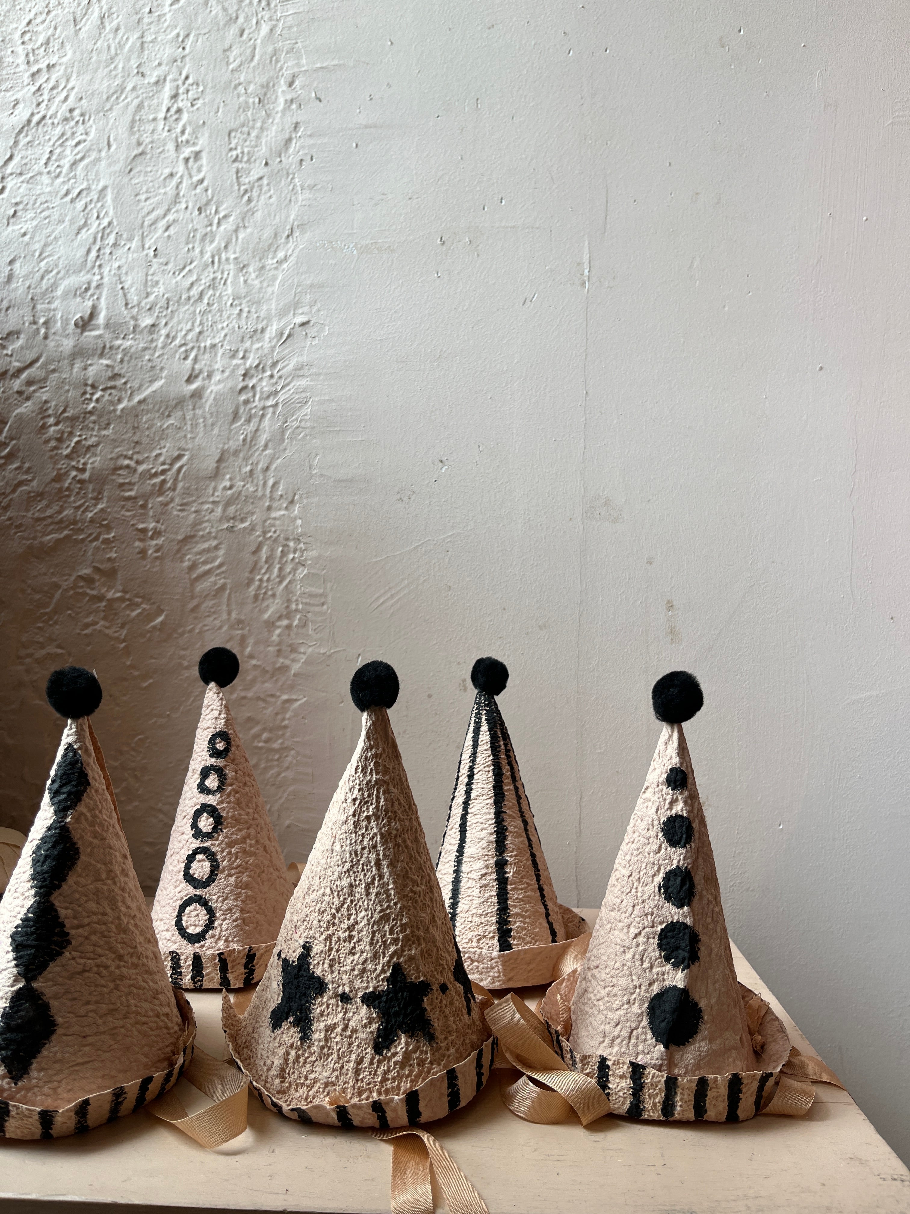 Vintage Clown Inspired Party Hats