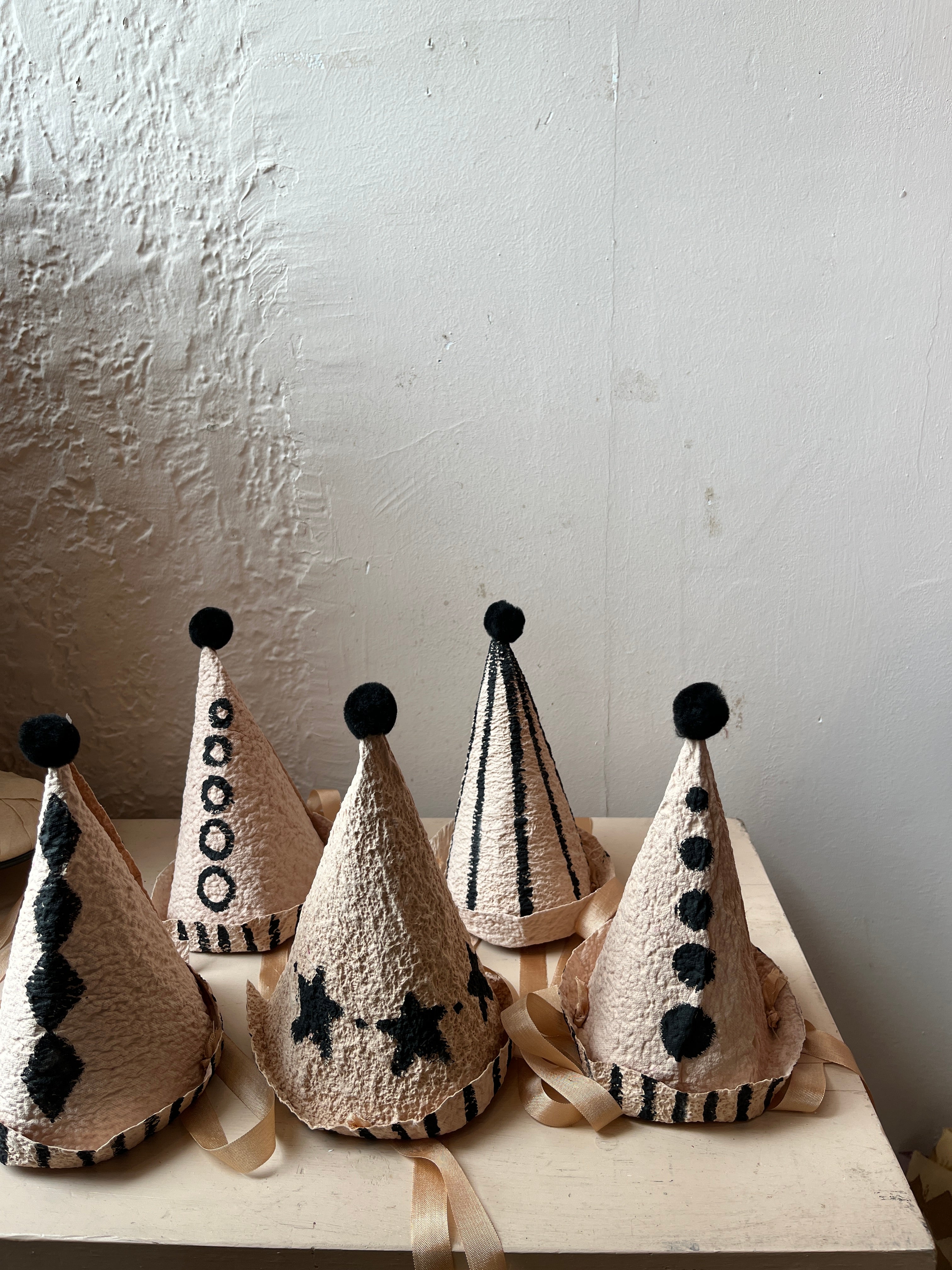Vintage Clown Inspired Party Hats