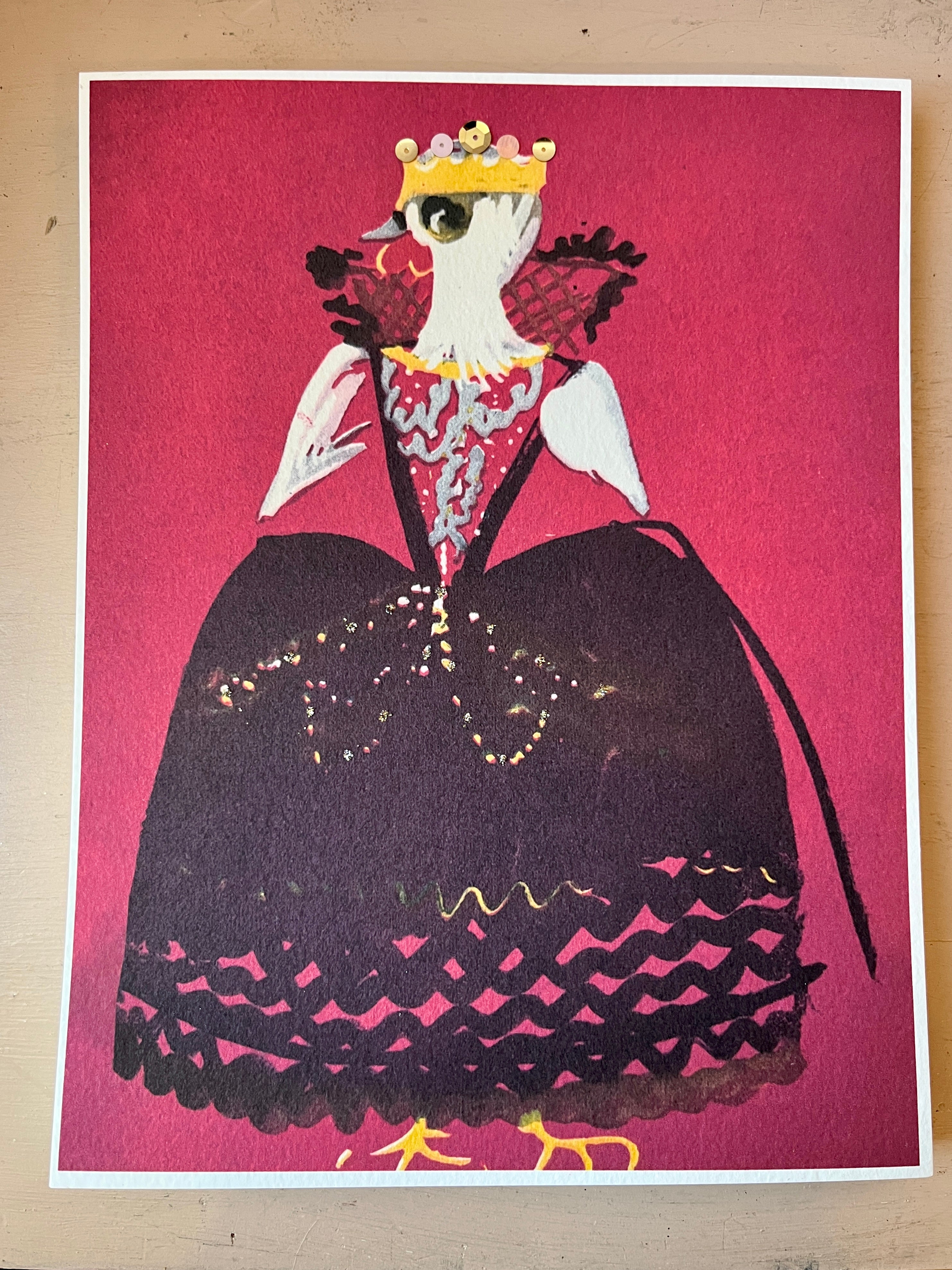 Embellished Vintage Fairytale Art Prints