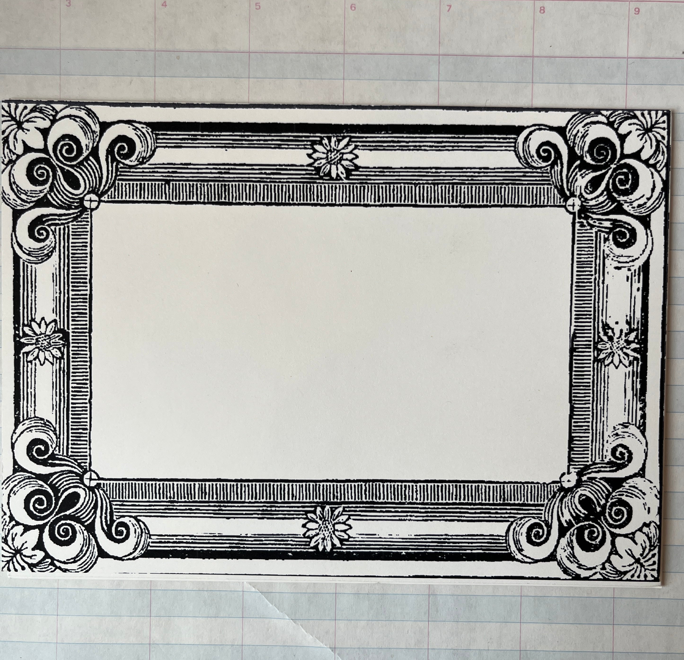 Printers Specimen Frames Stationery