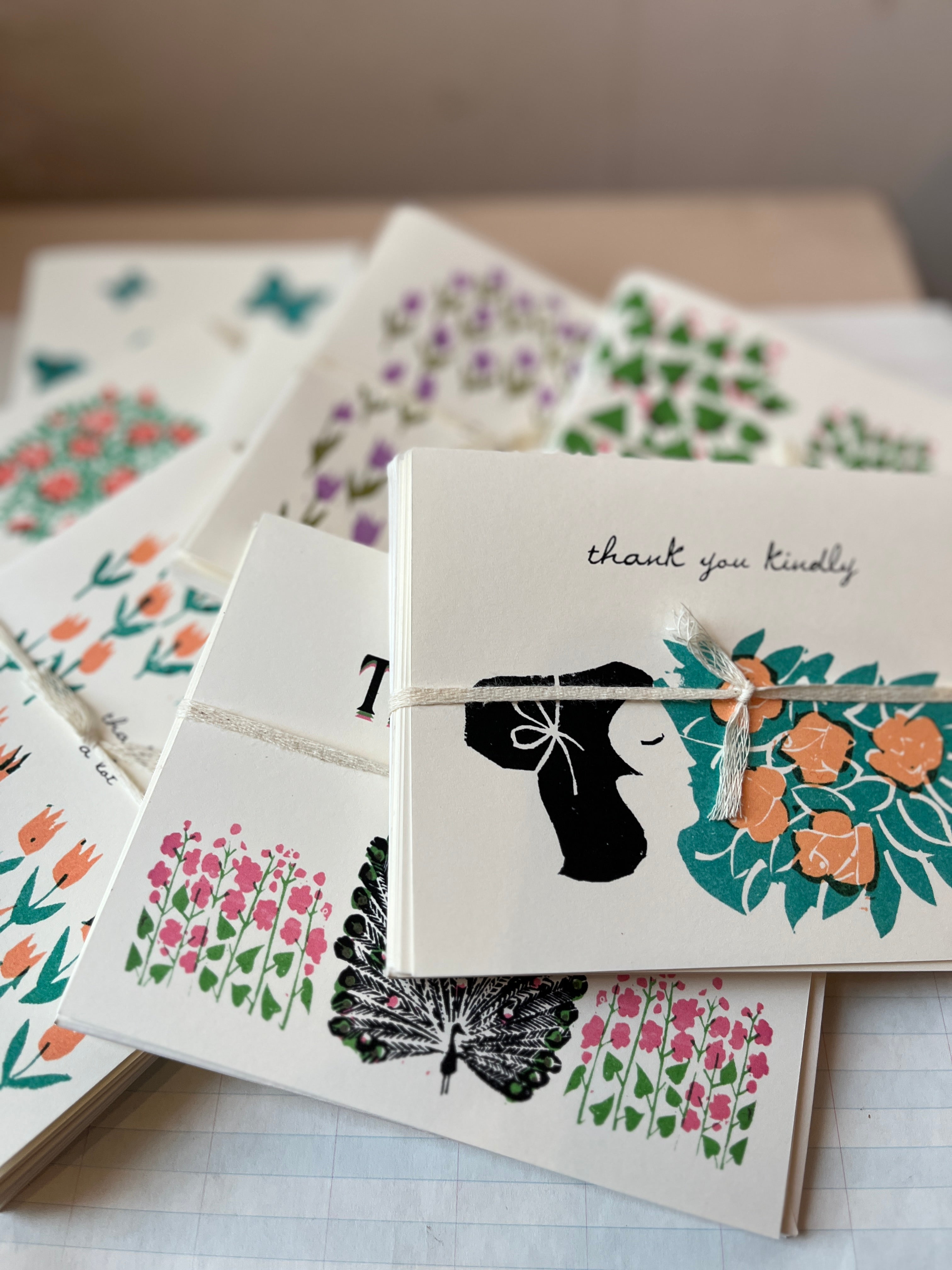 Gratitude Trees Thank You Notecards