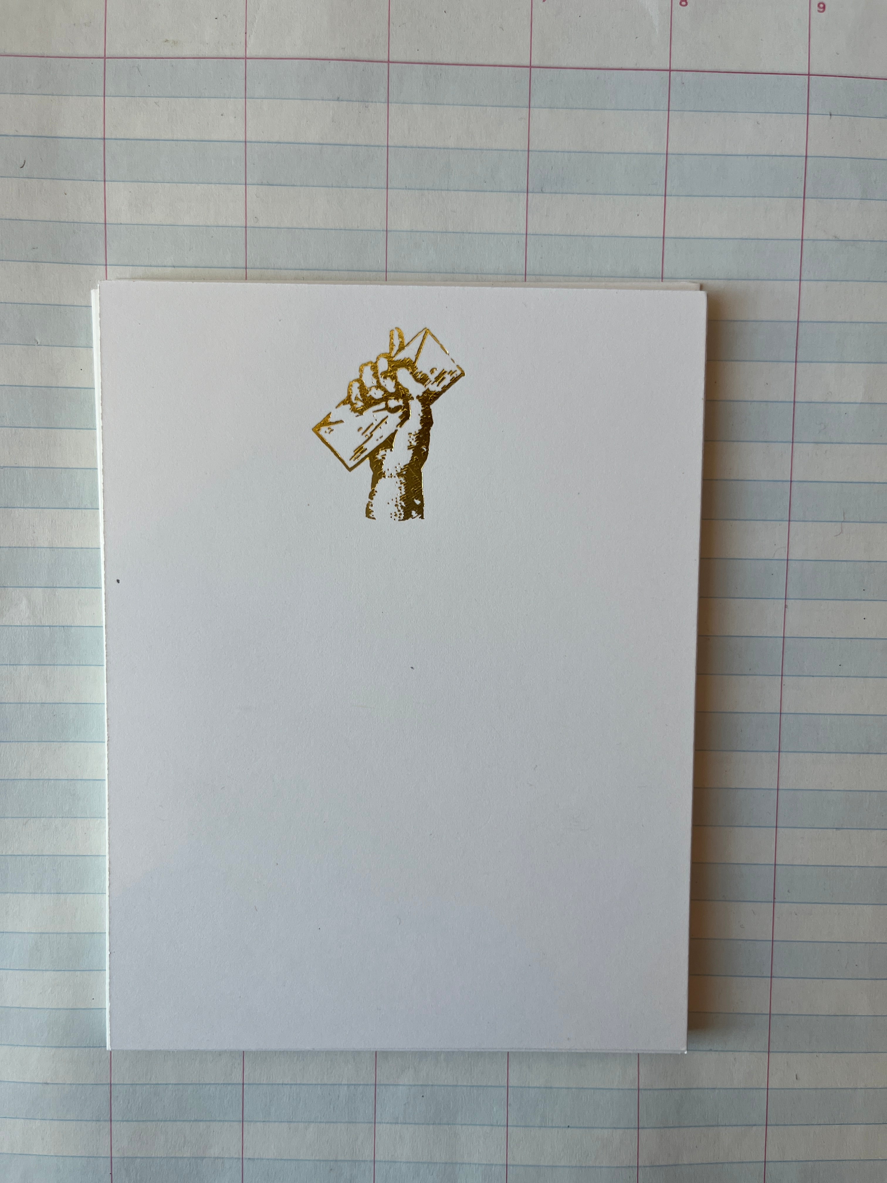 Hand Deliverd Foil Pressed Stationery