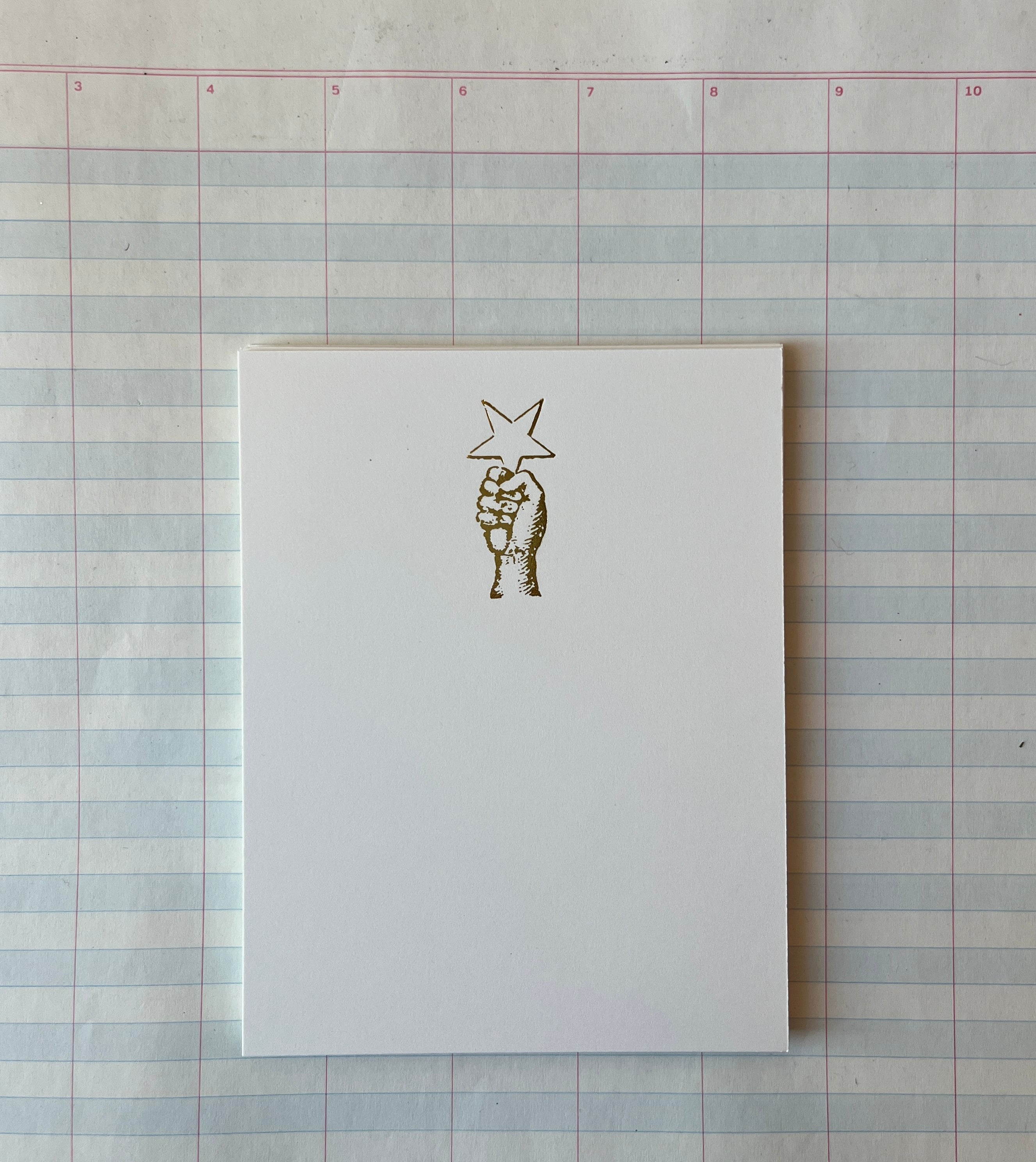 Reach for the Stars Foil Pressed Stationery