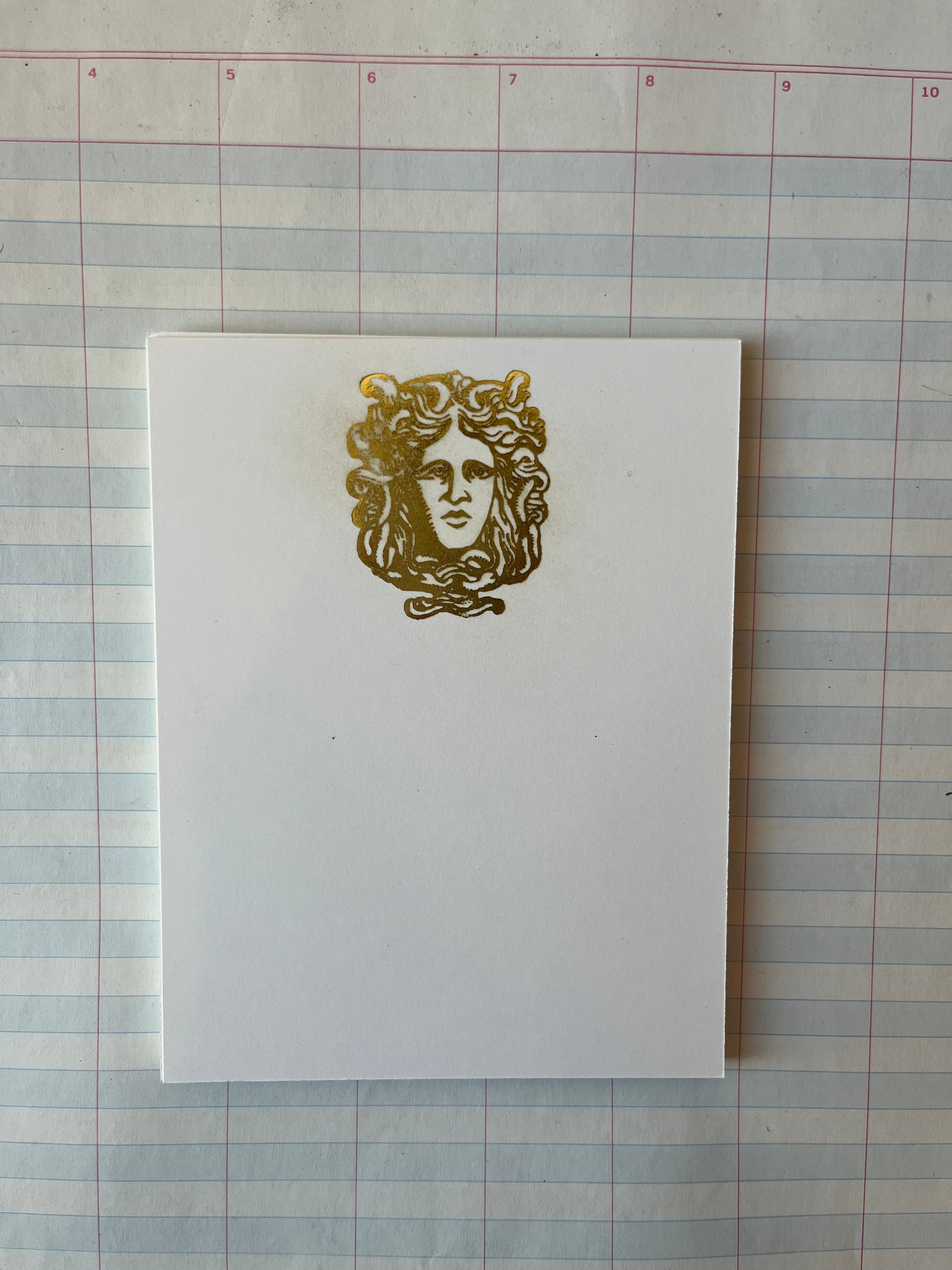 Greek Goddess Foil-pressed Notecards