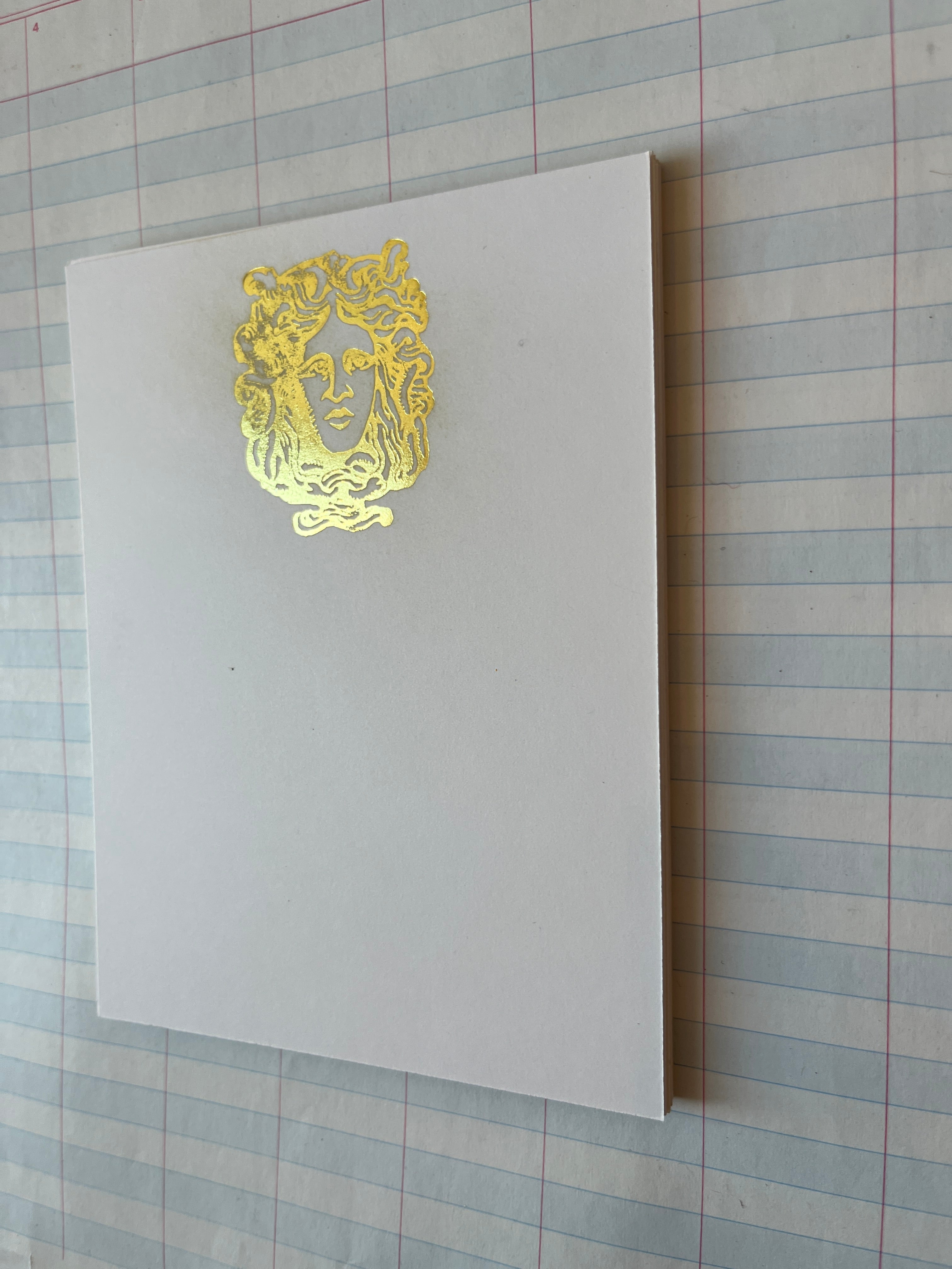 Greek Goddess Foil-pressed Notecards