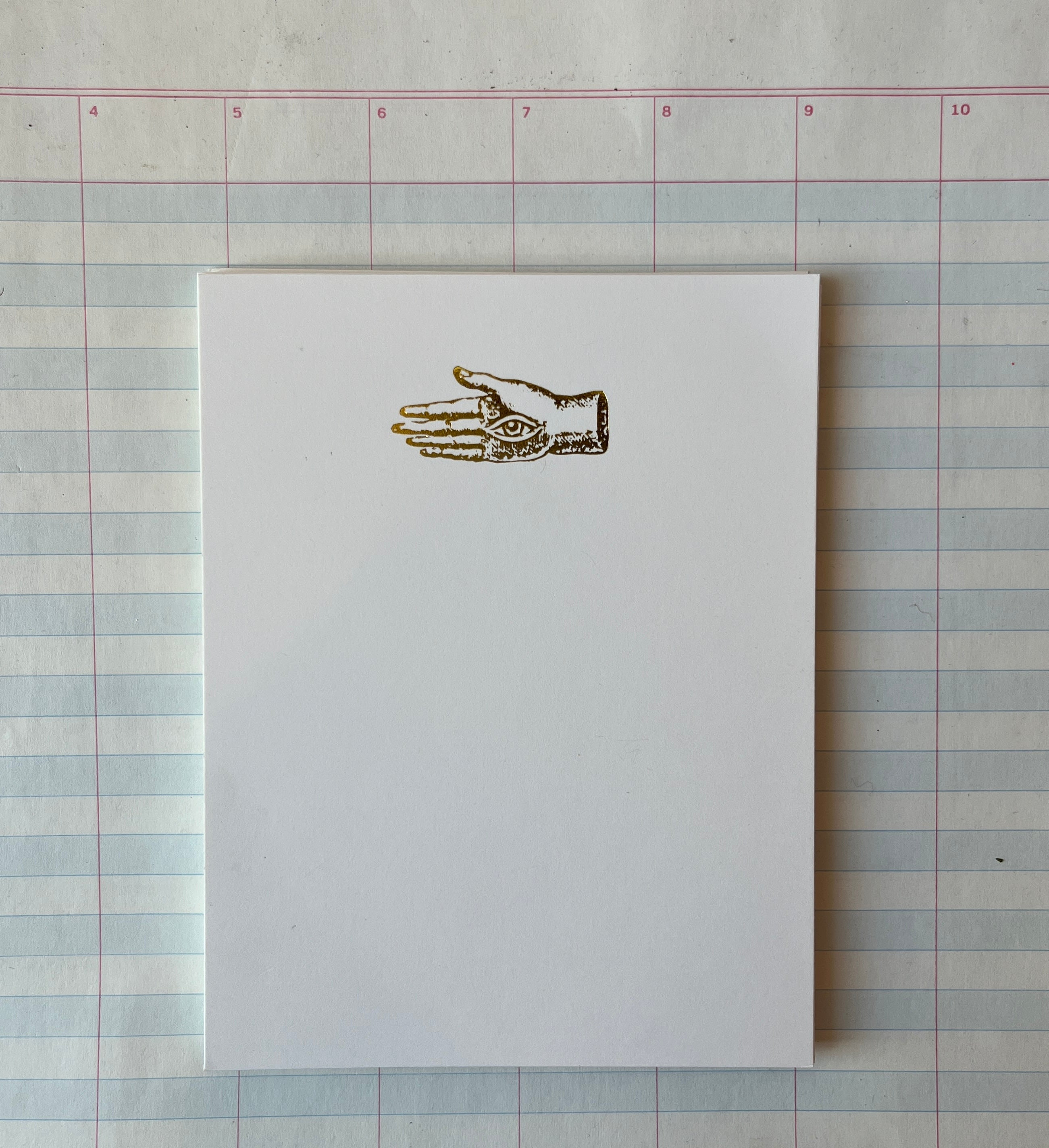 All Seeing Foil Pressed Stationery