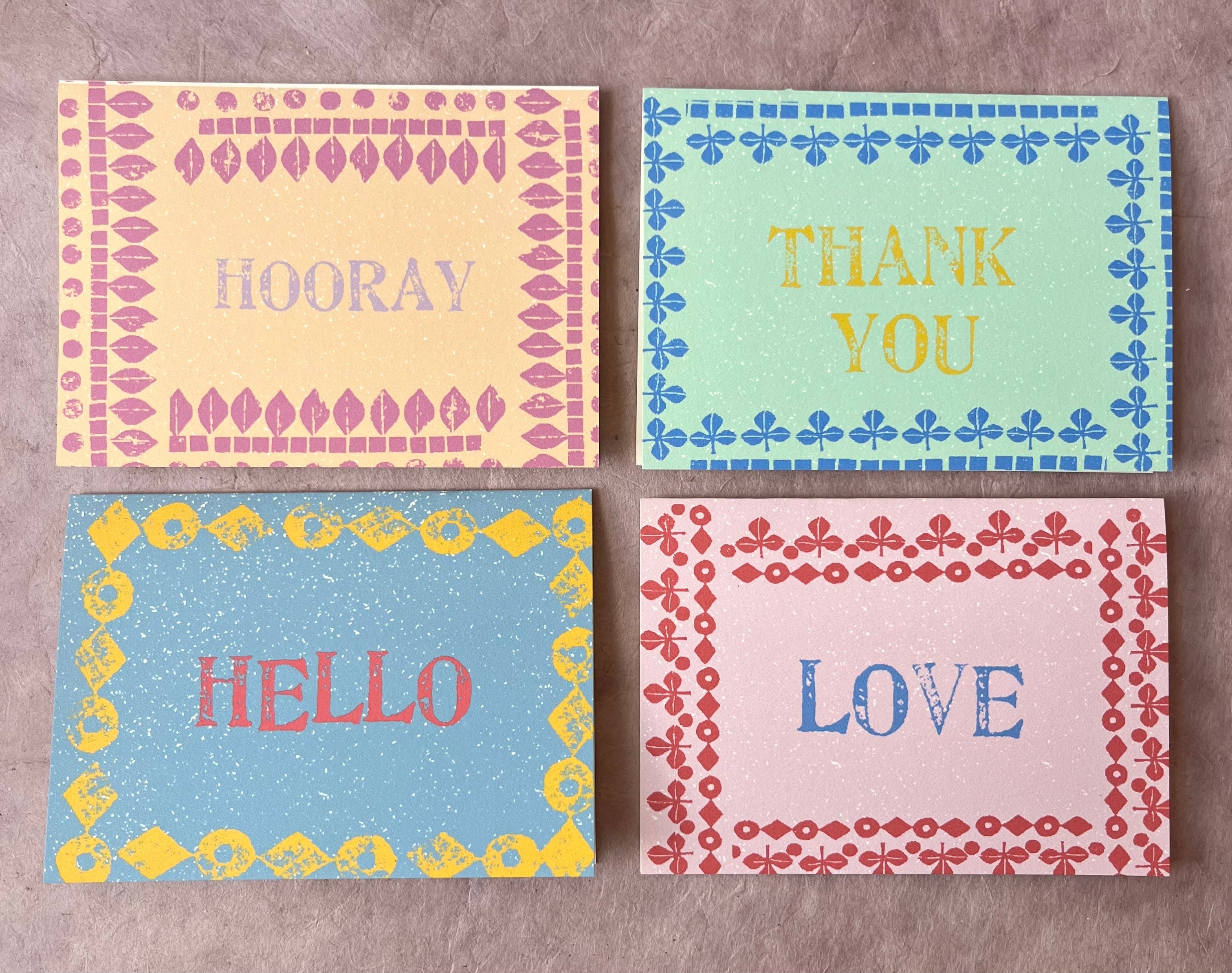 Stamp Statement Card Set
