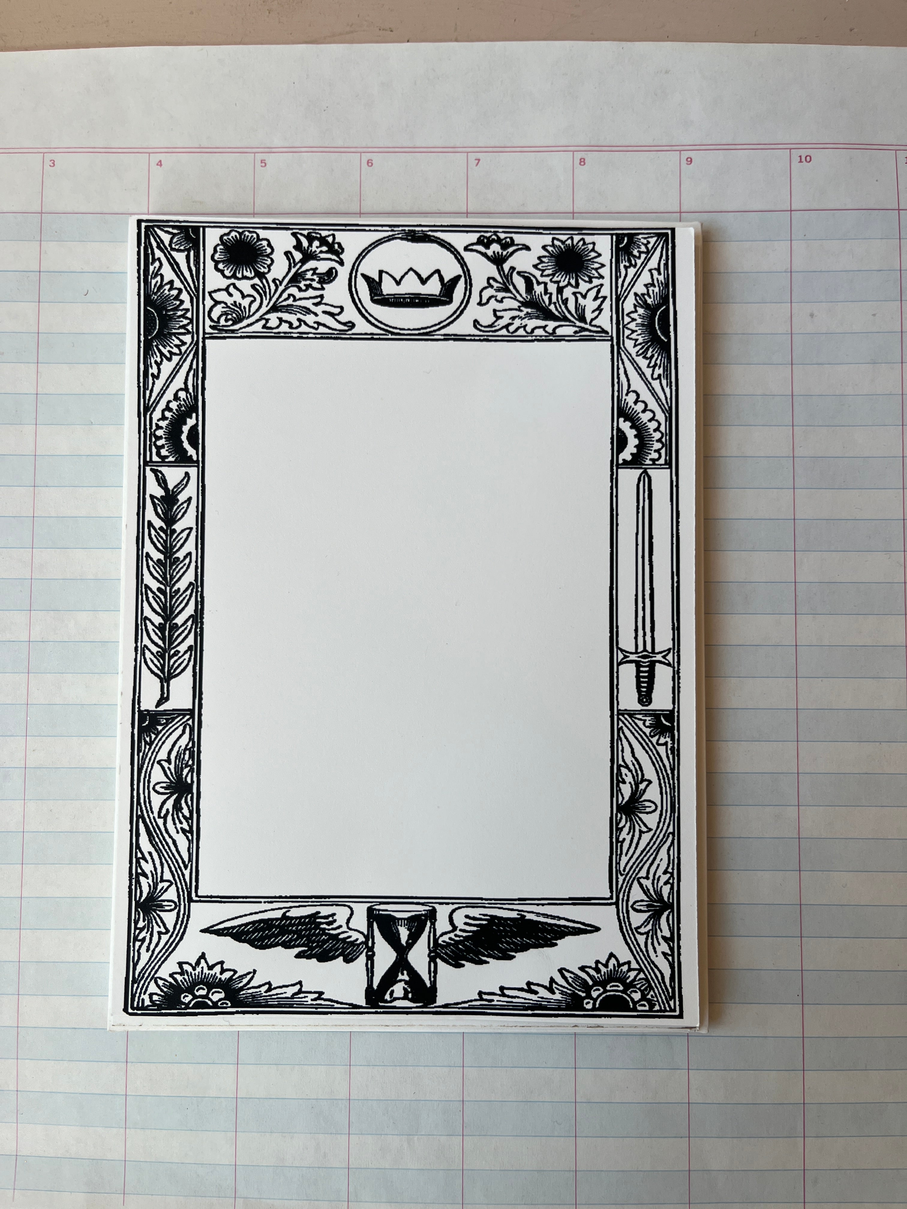 Fantasy Frame Stationery