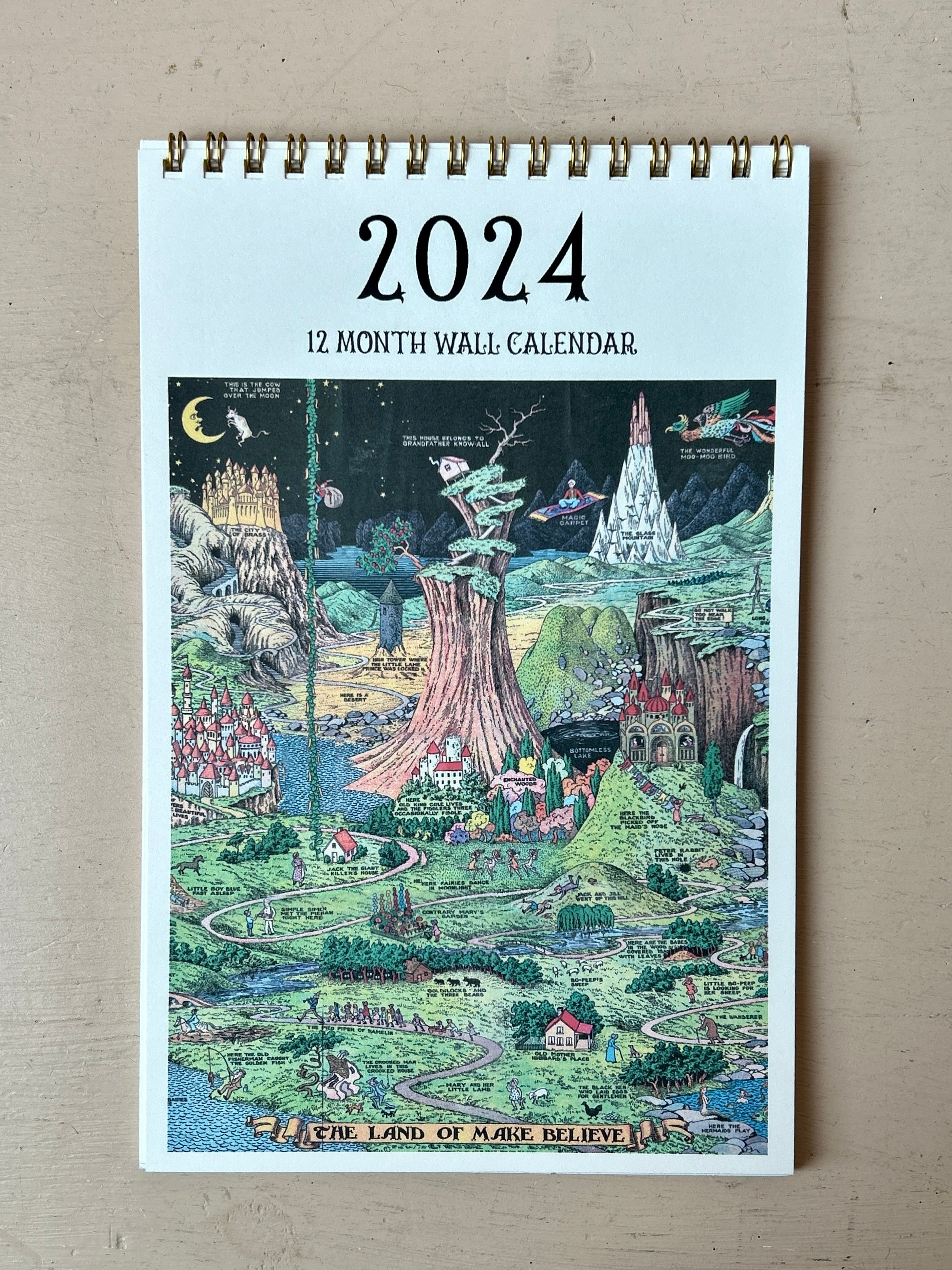 Parcel 2024 Land of Make Believe Calendar