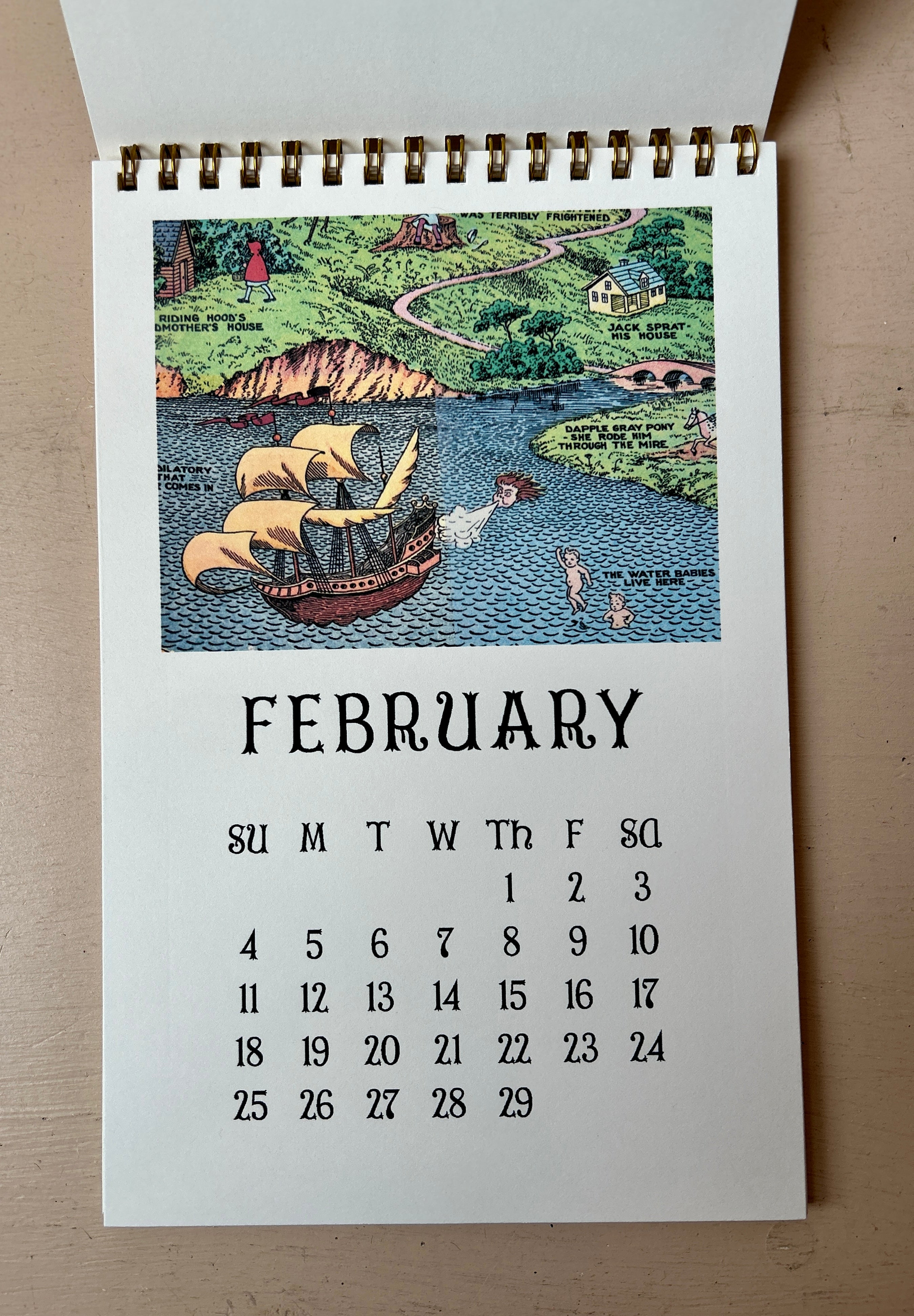 Parcel 2024 Land of Make Believe Calendar