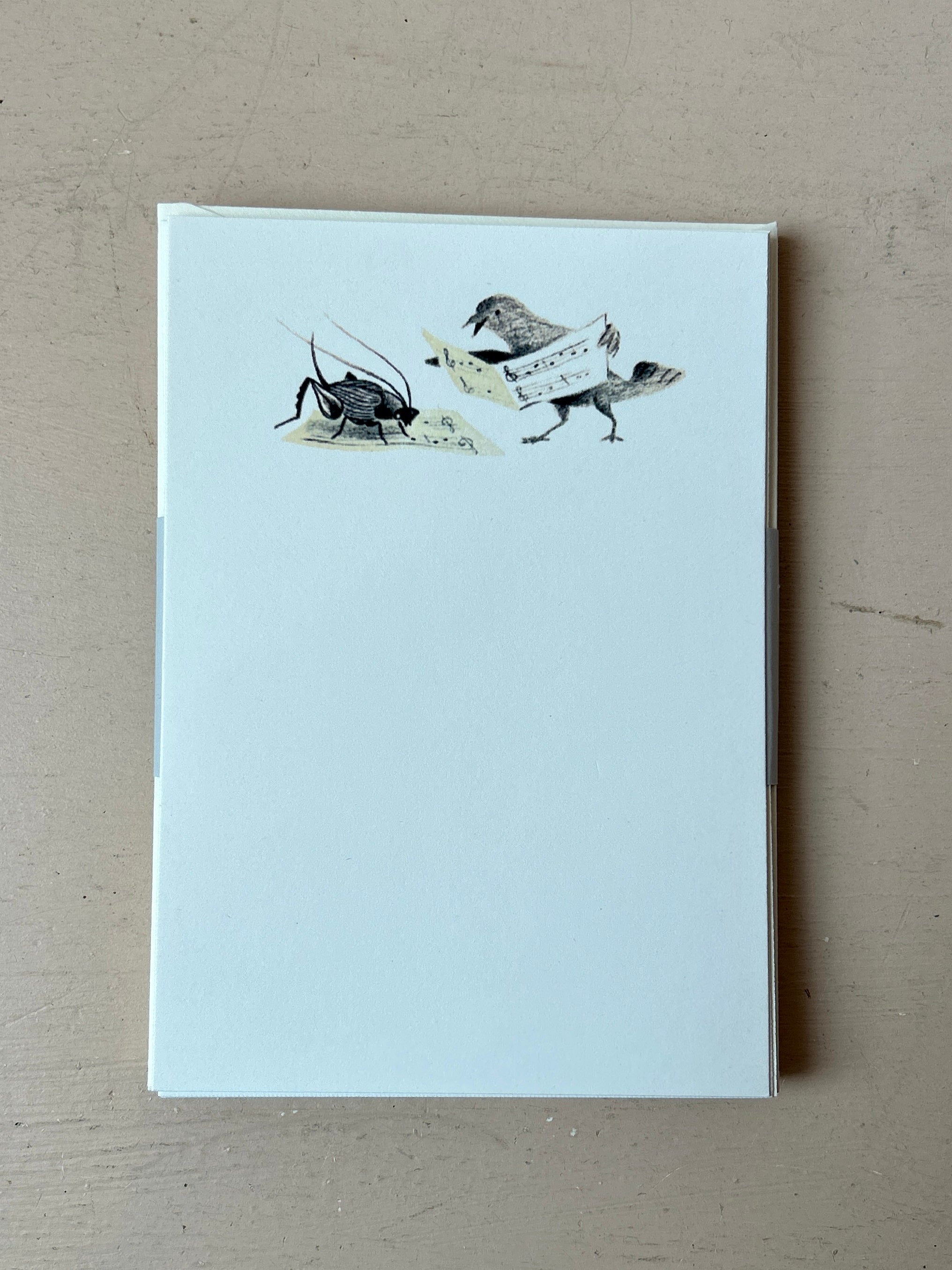 Music Lessons Mini Printed Notecards