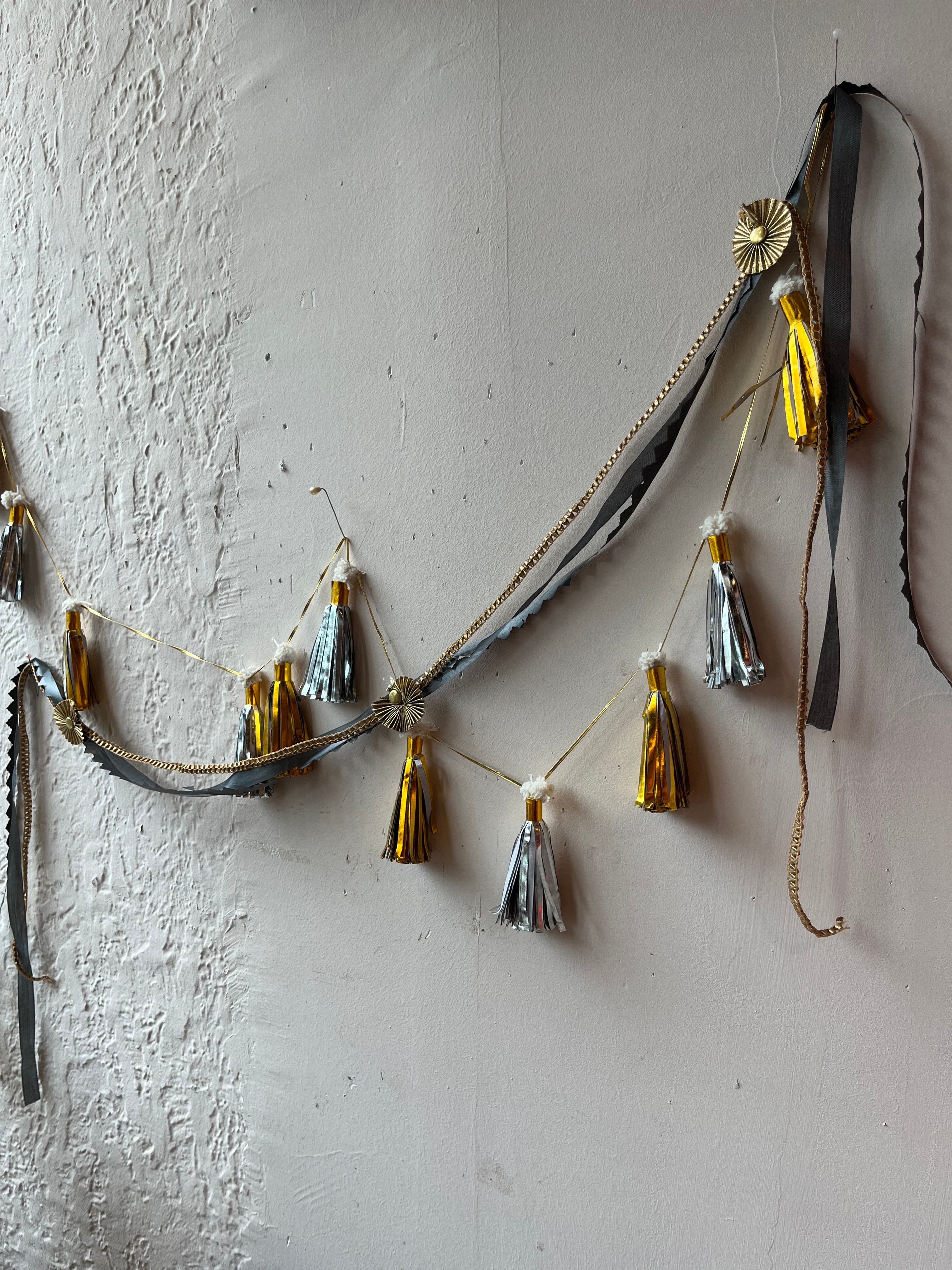 Metallic Tassel Garland