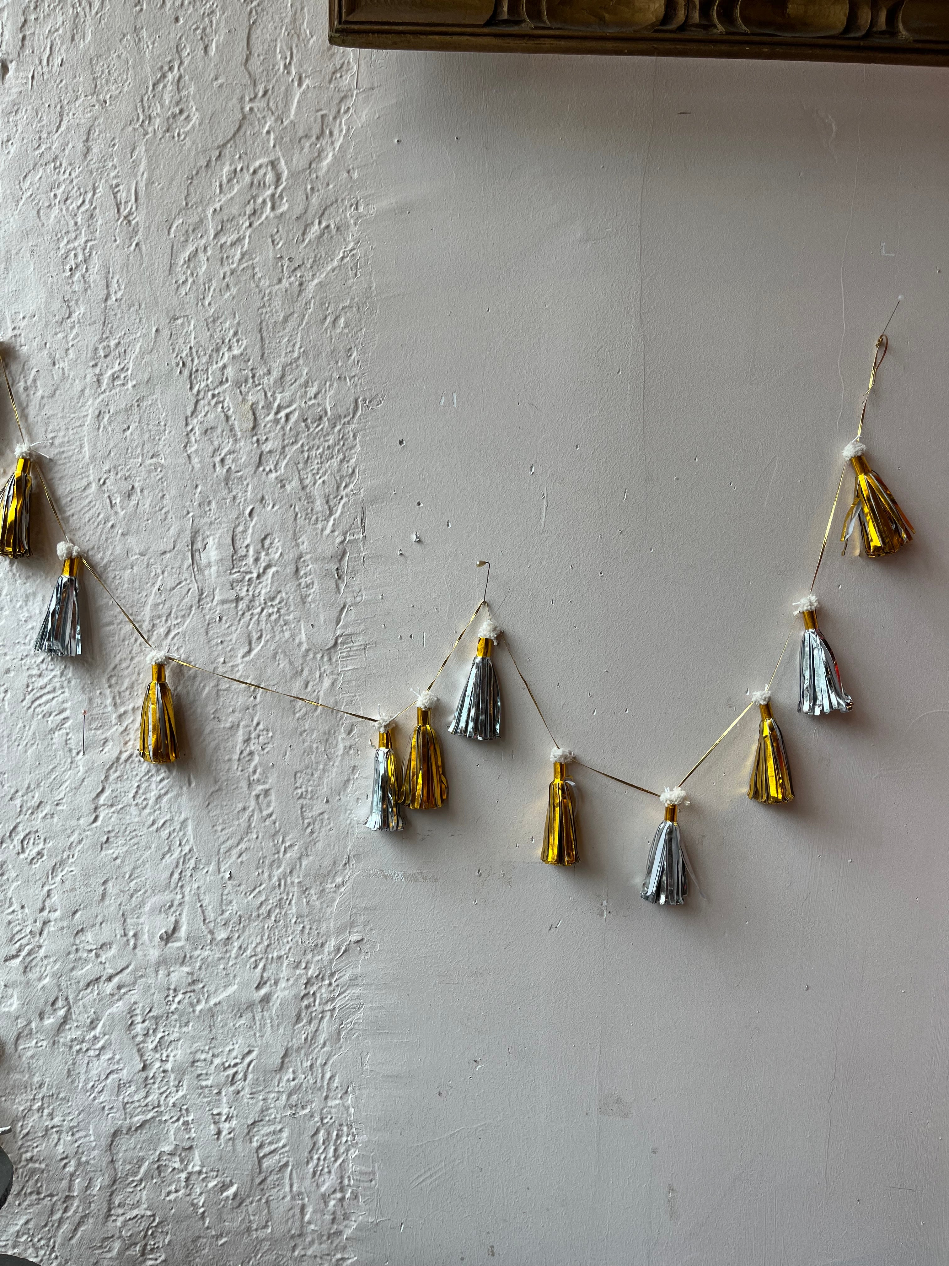 Metallic Tassel Garland