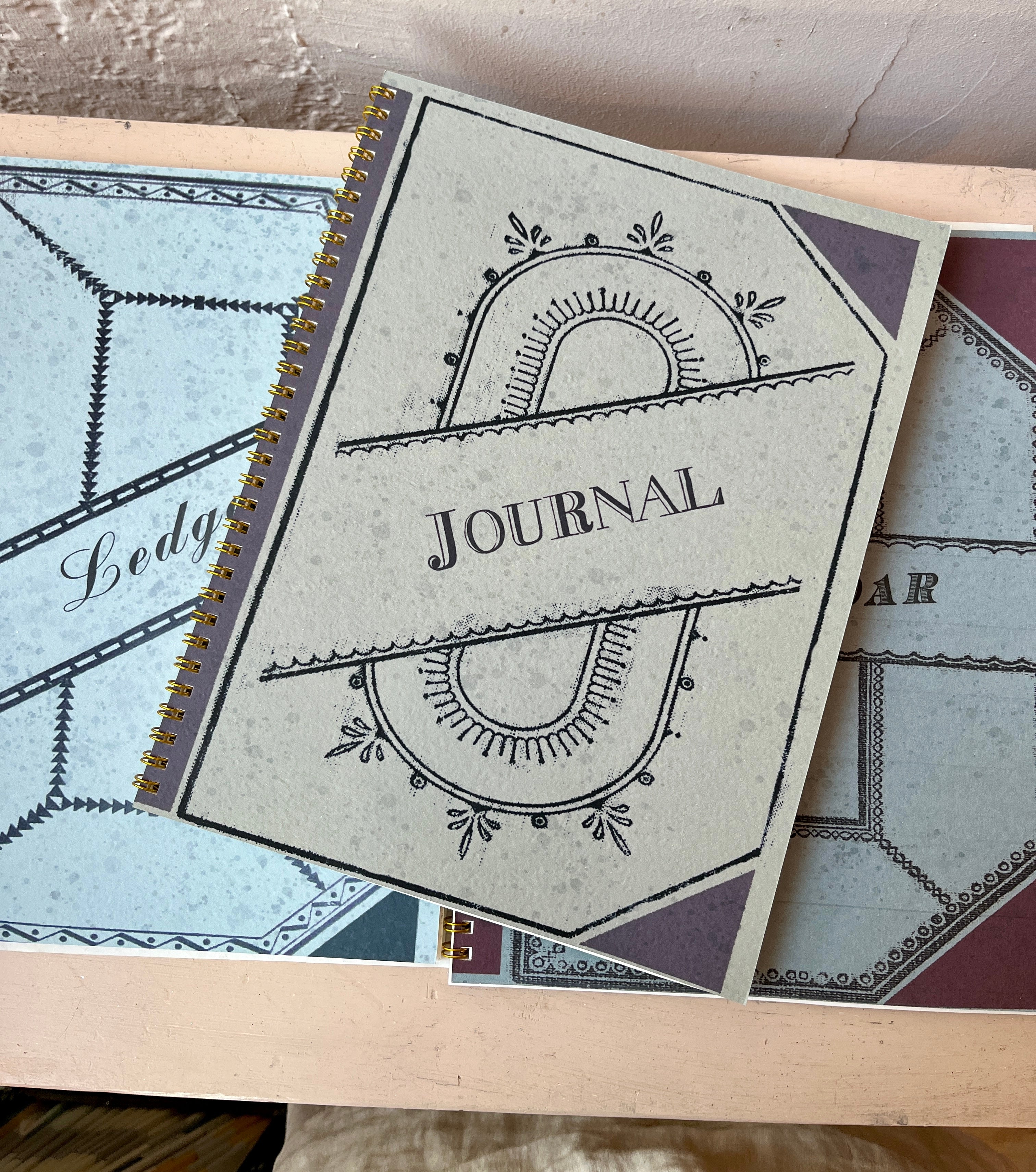 Old-School Ledger Notebooks