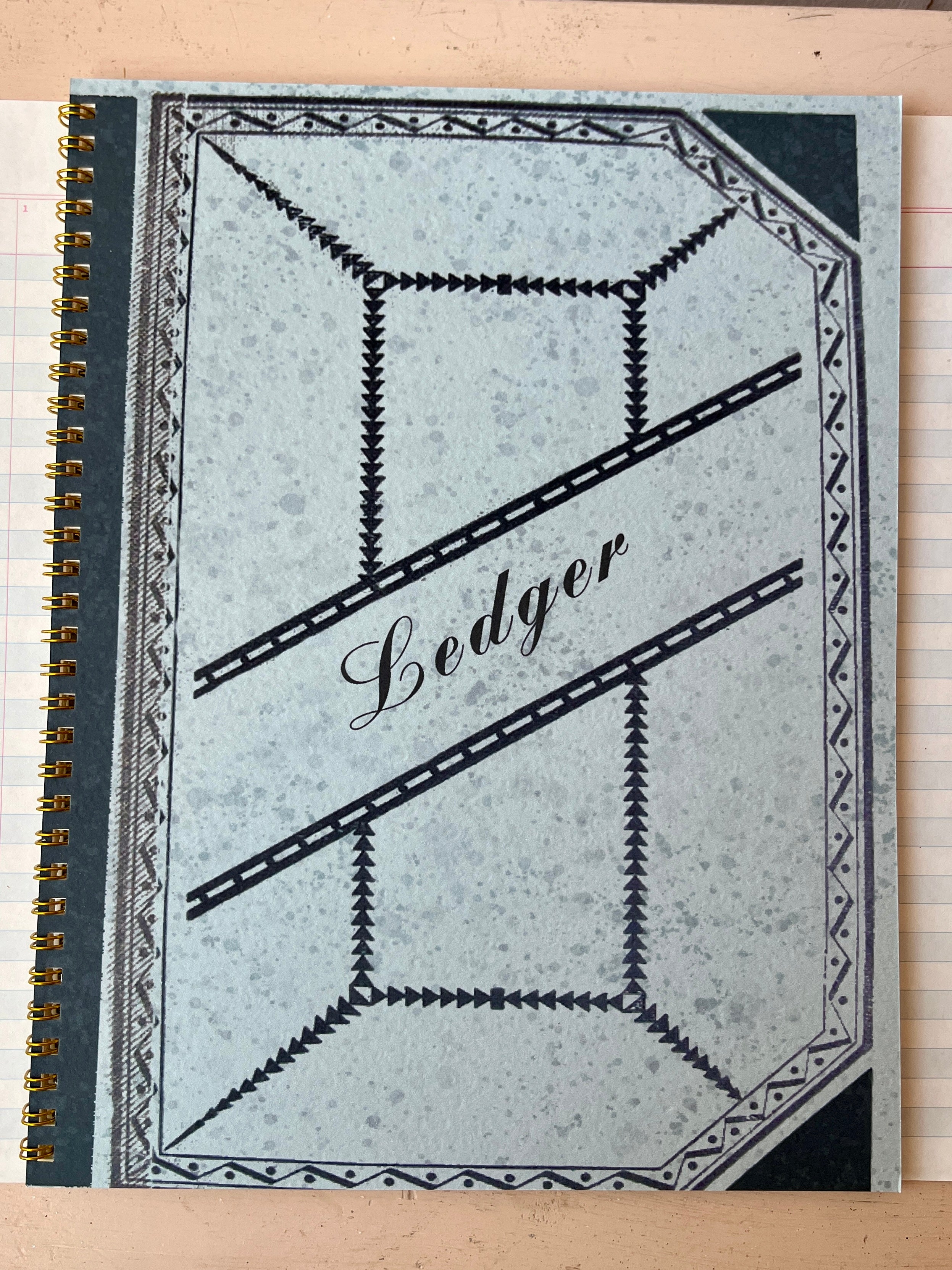 Old-School Ledger Notebooks