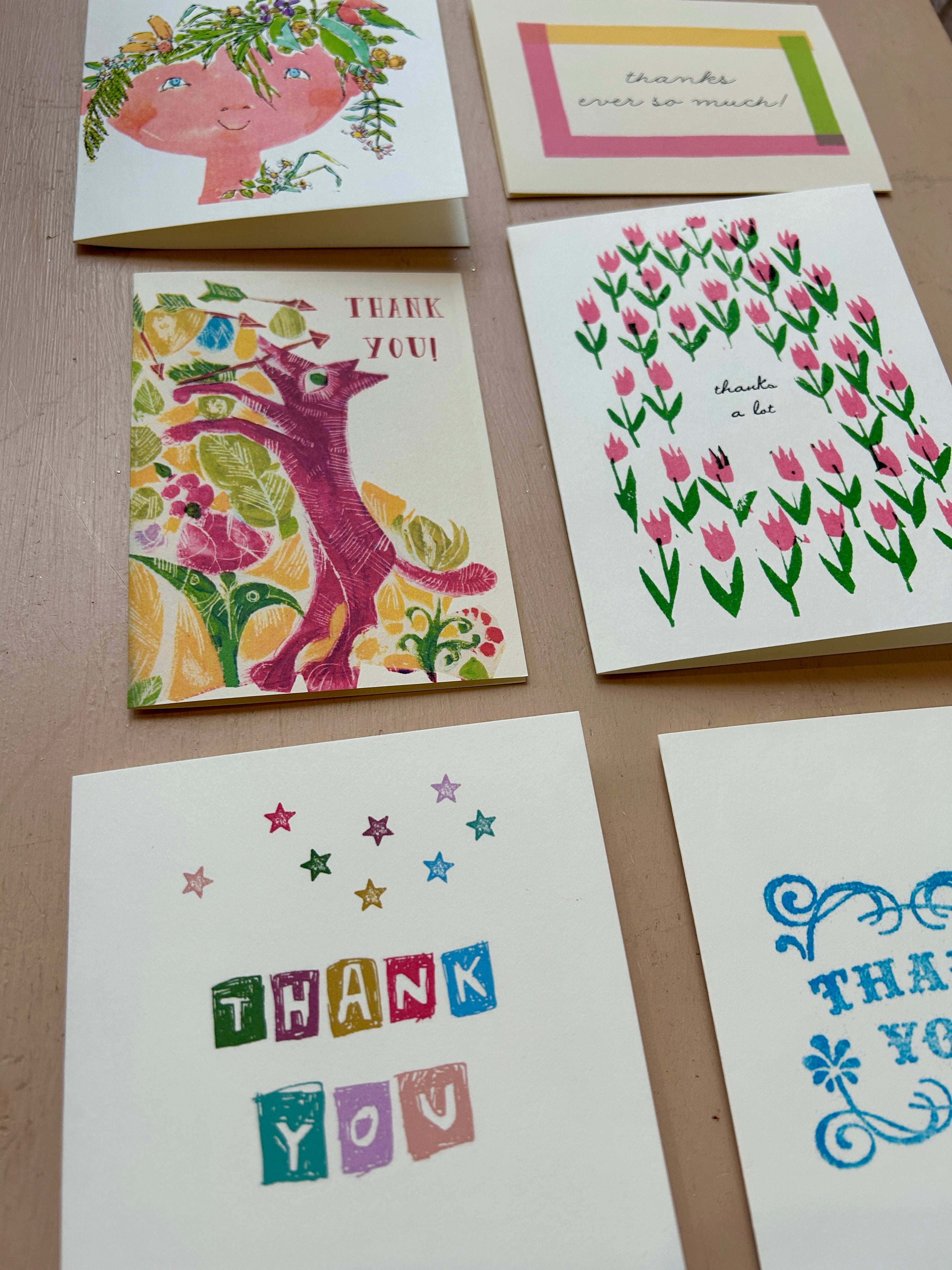 Vibrant Thank You Card Assortment