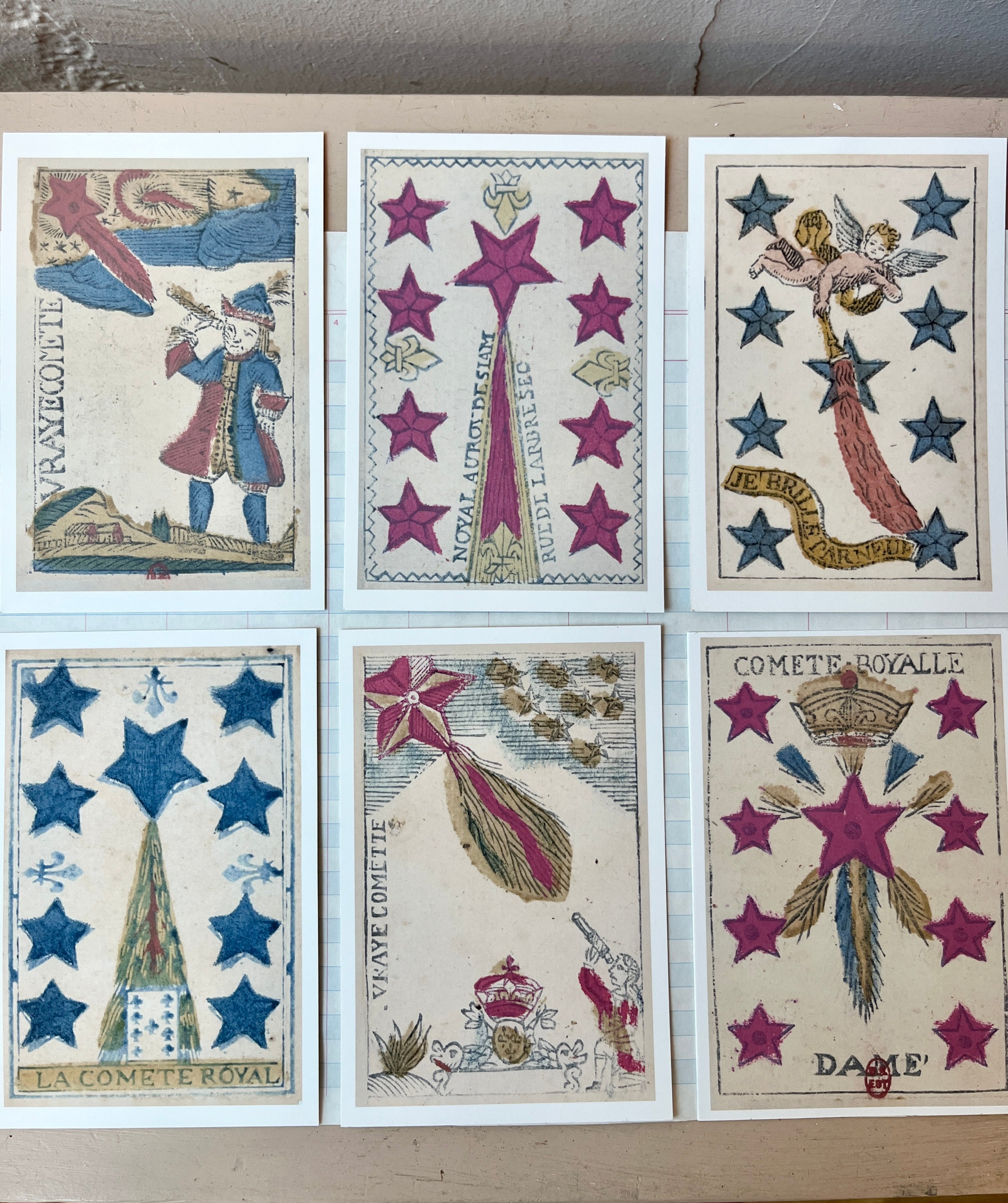 Comet Series Post Card Set