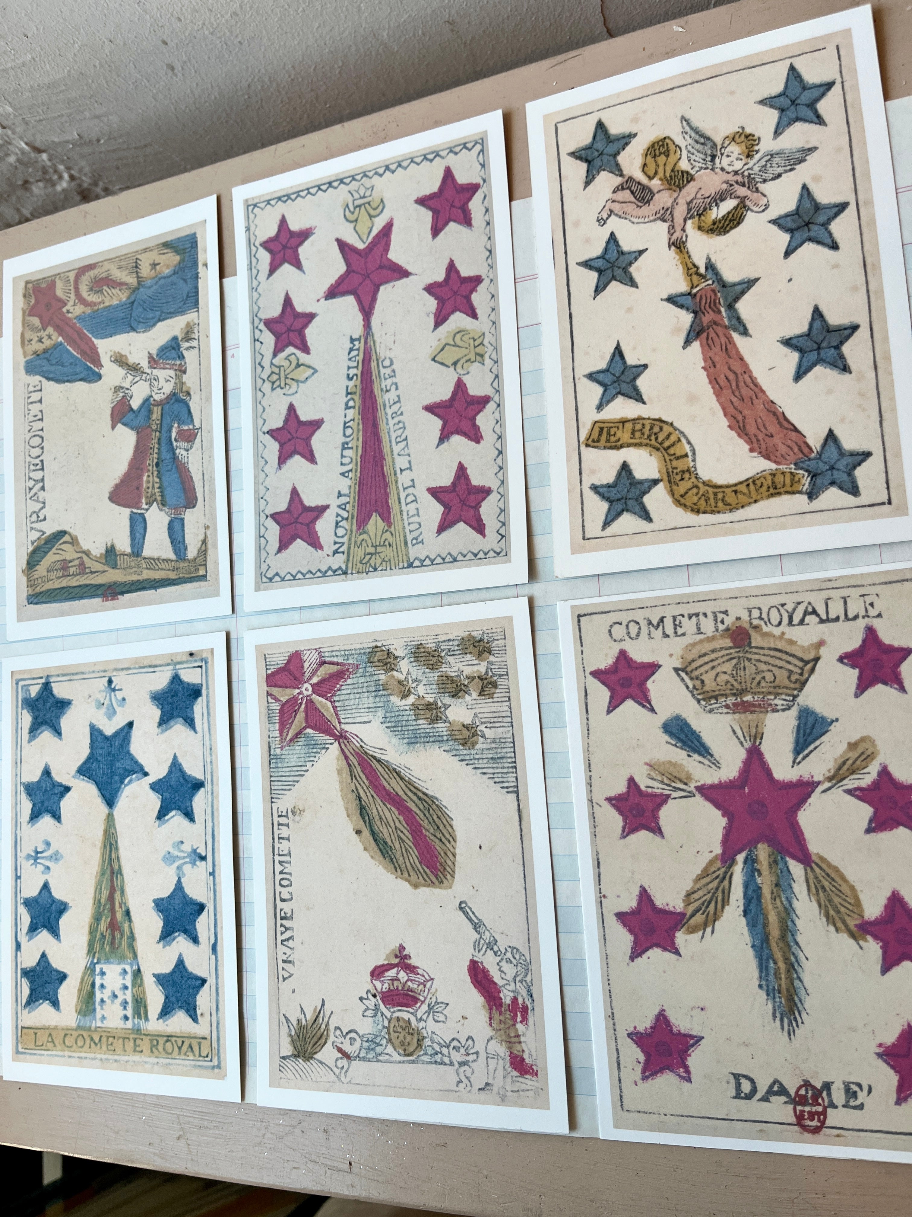 Comet Series Post Card Set
