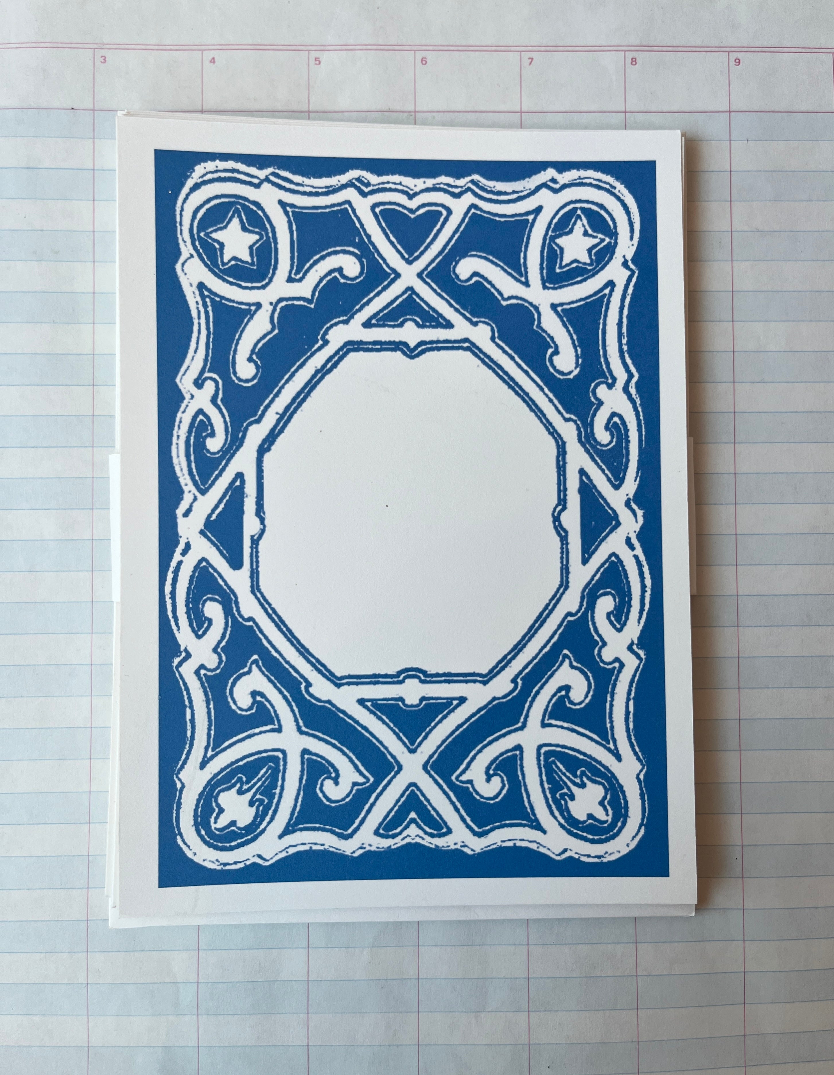 Scrollwork Stationery