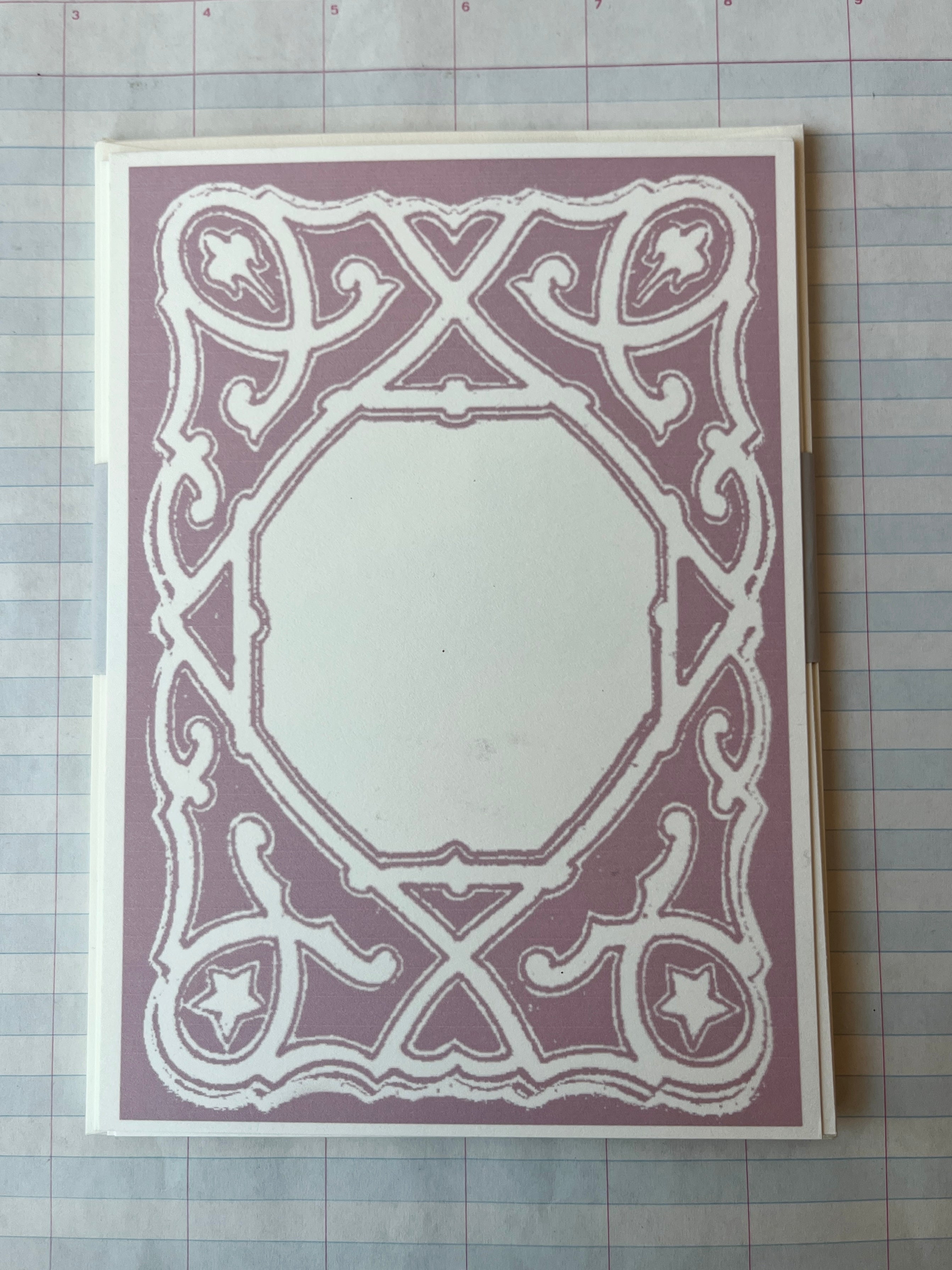Scrollwork Stationery