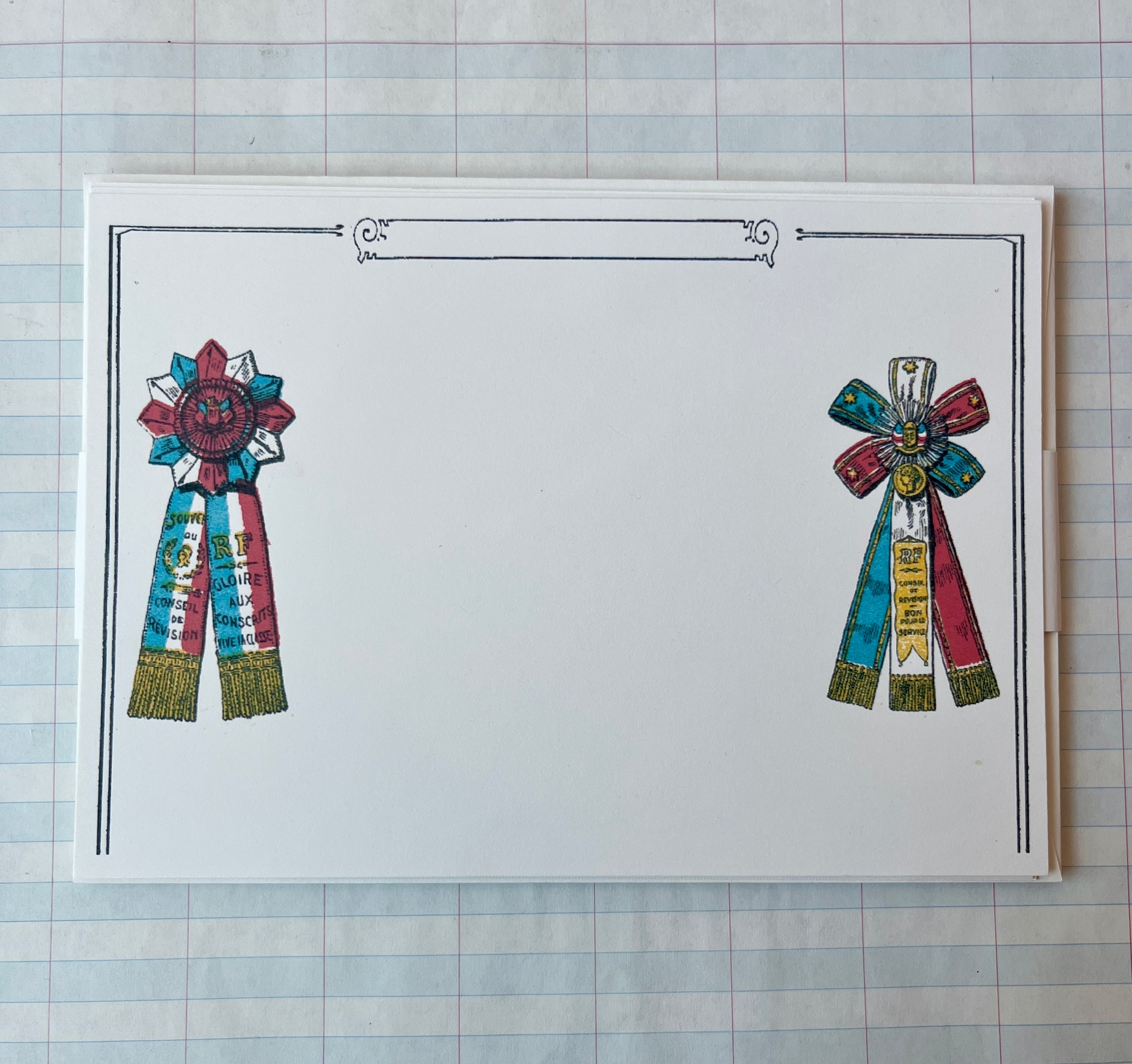 Prize Ribbon Certificate Stationery