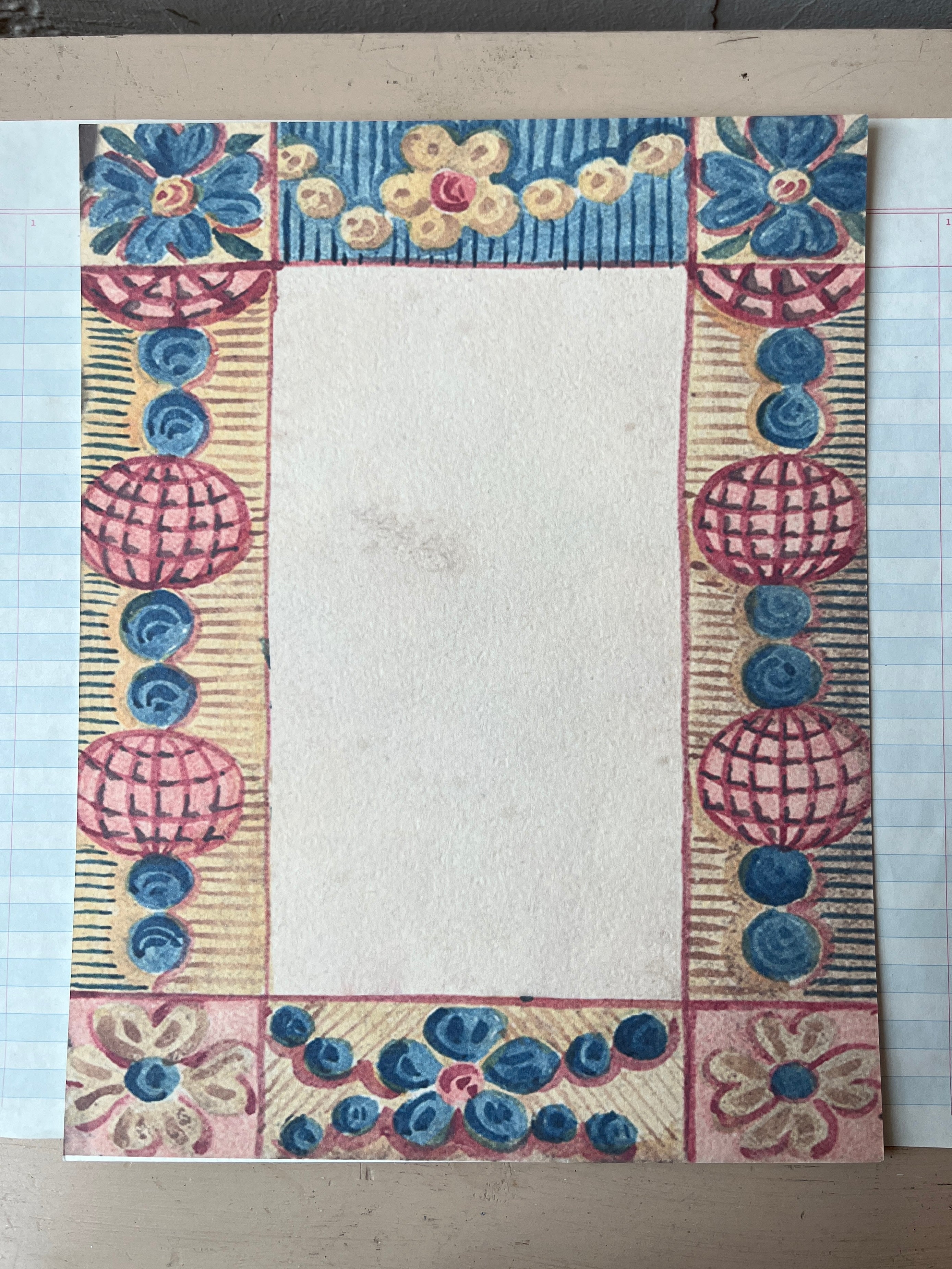 Folk Certificates Art Print Series III