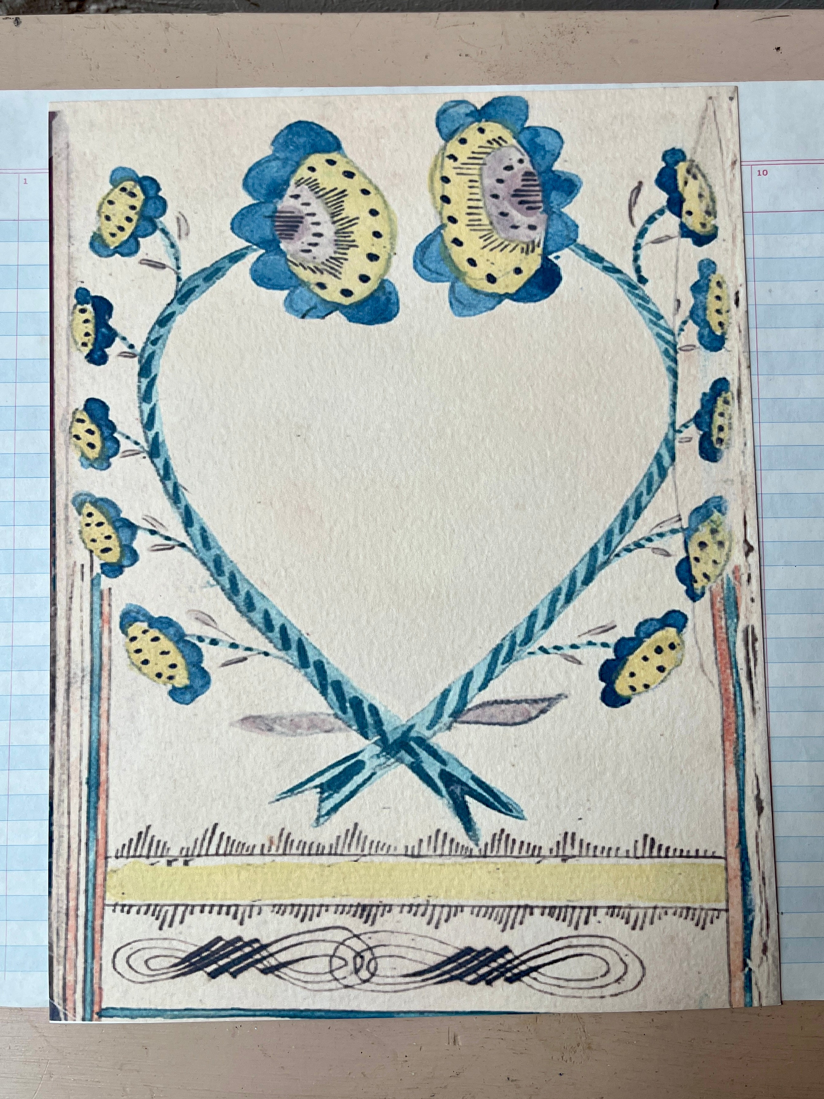Folk Certificates Art Print Series I
