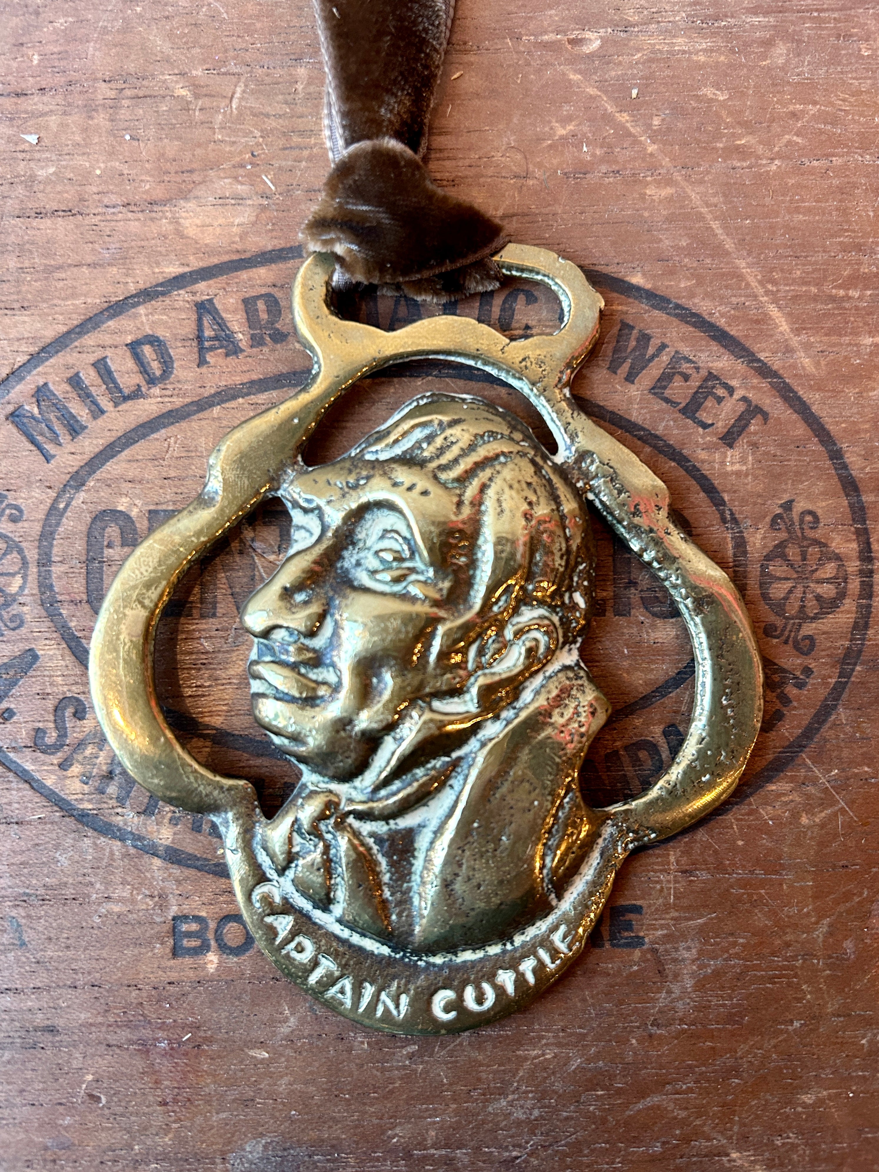 Vintage Brass Medallions