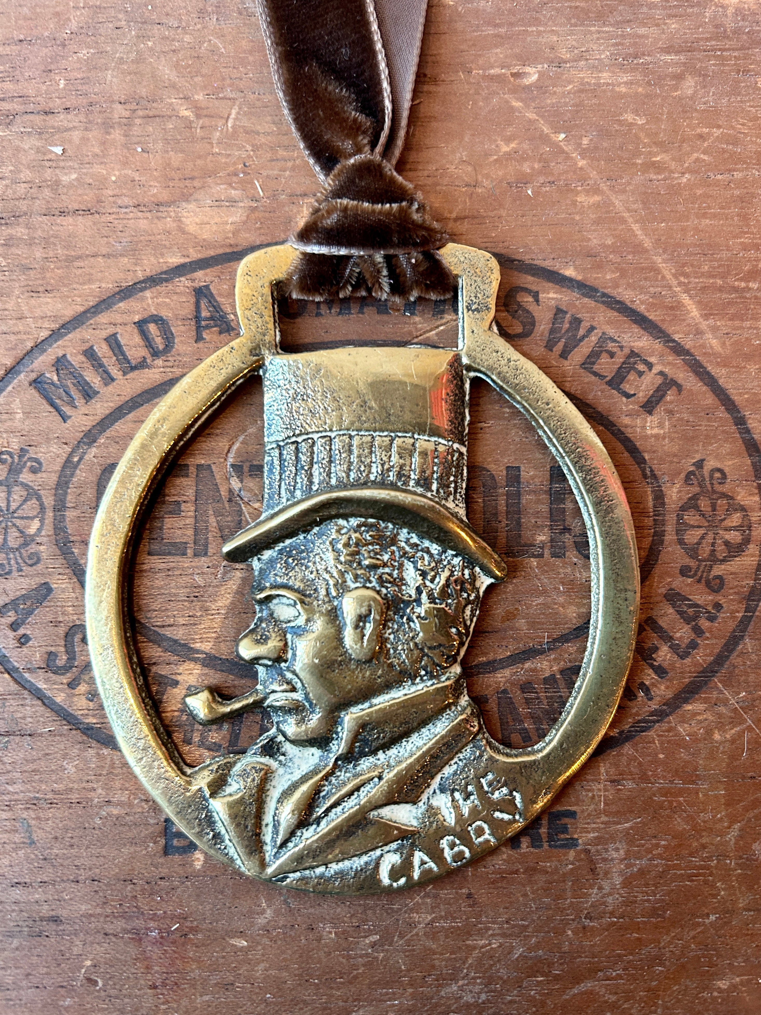 Vintage Brass Medallions