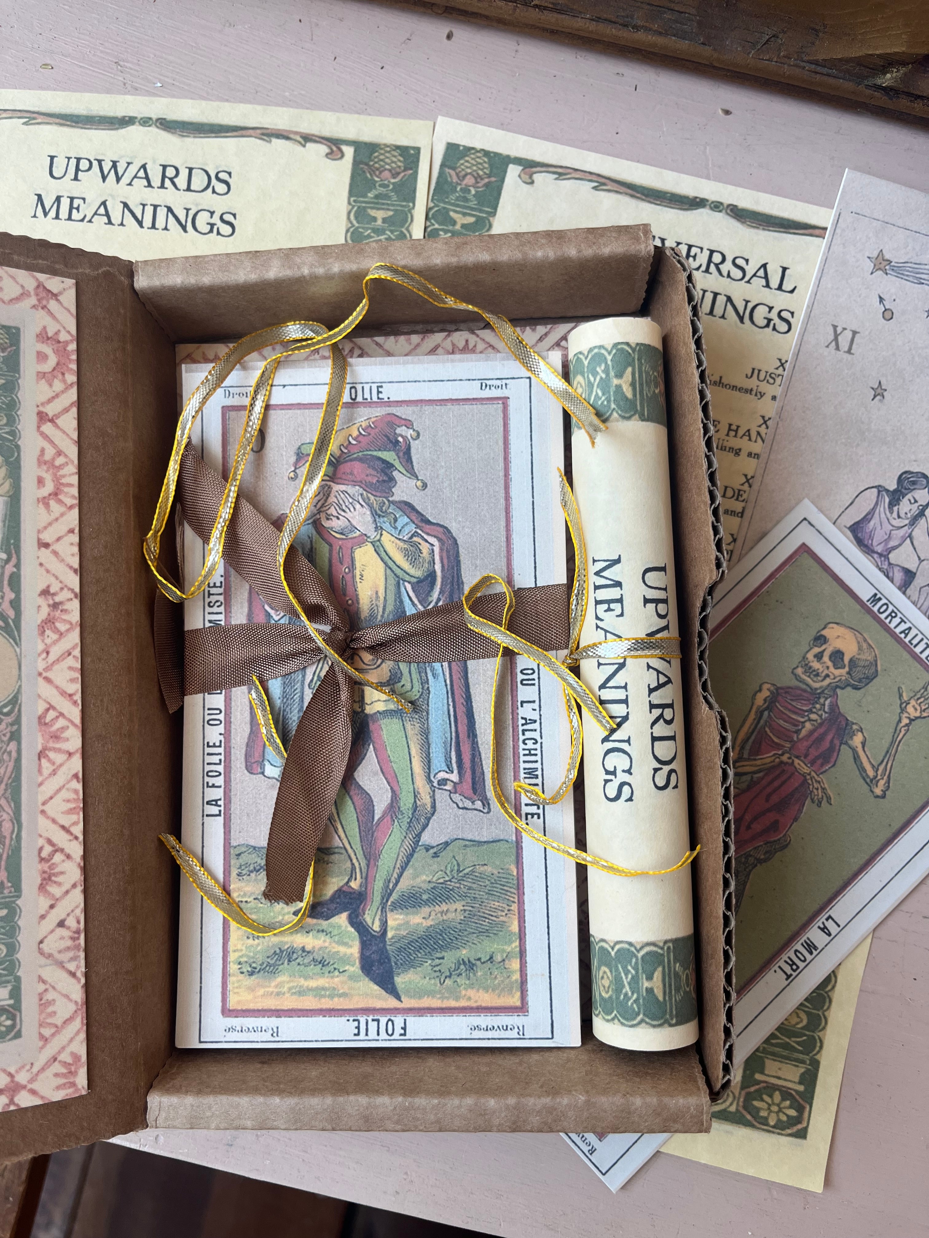 Parcel Tarot Deck Major Arcana