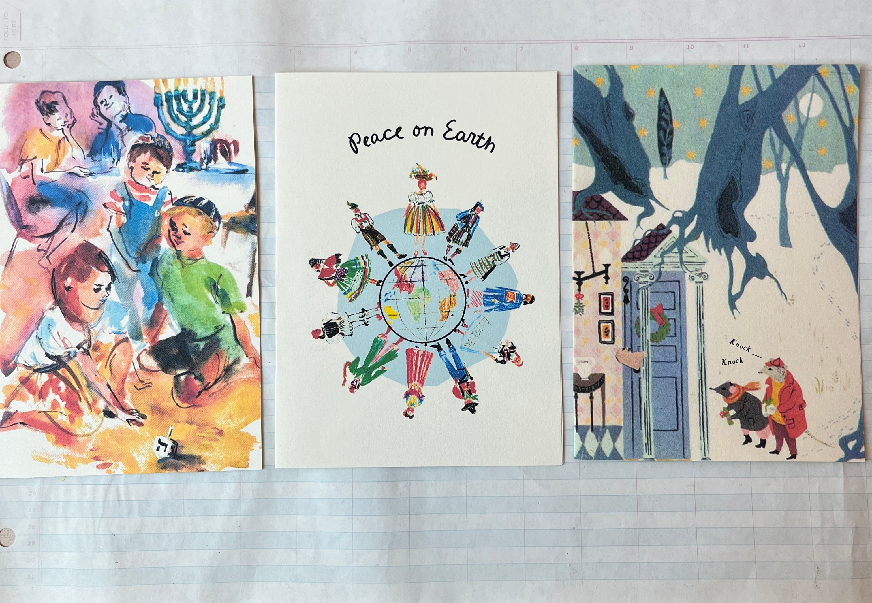 Peace on Earth Holiday Card Set