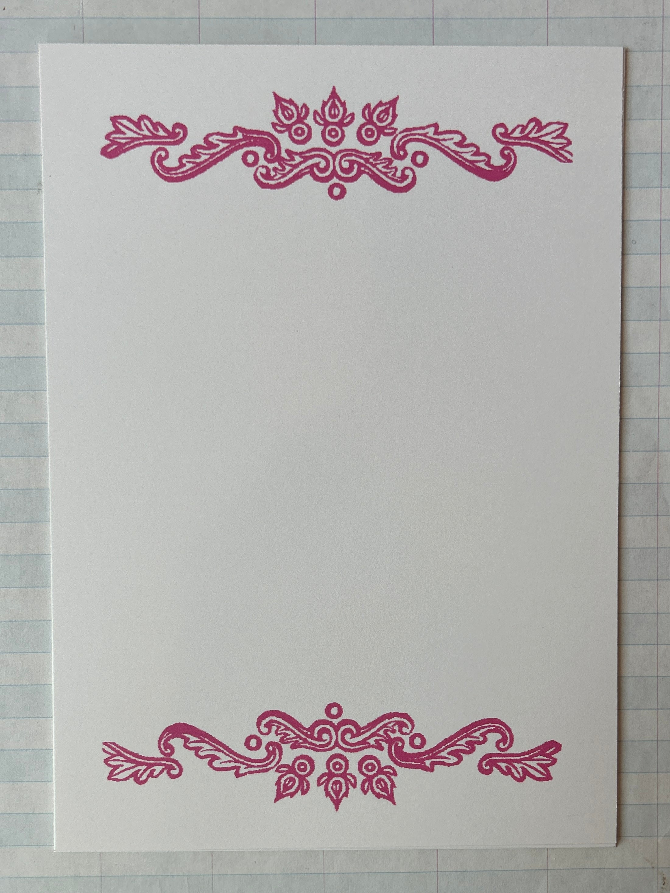 Stamp Frames Notecard Set