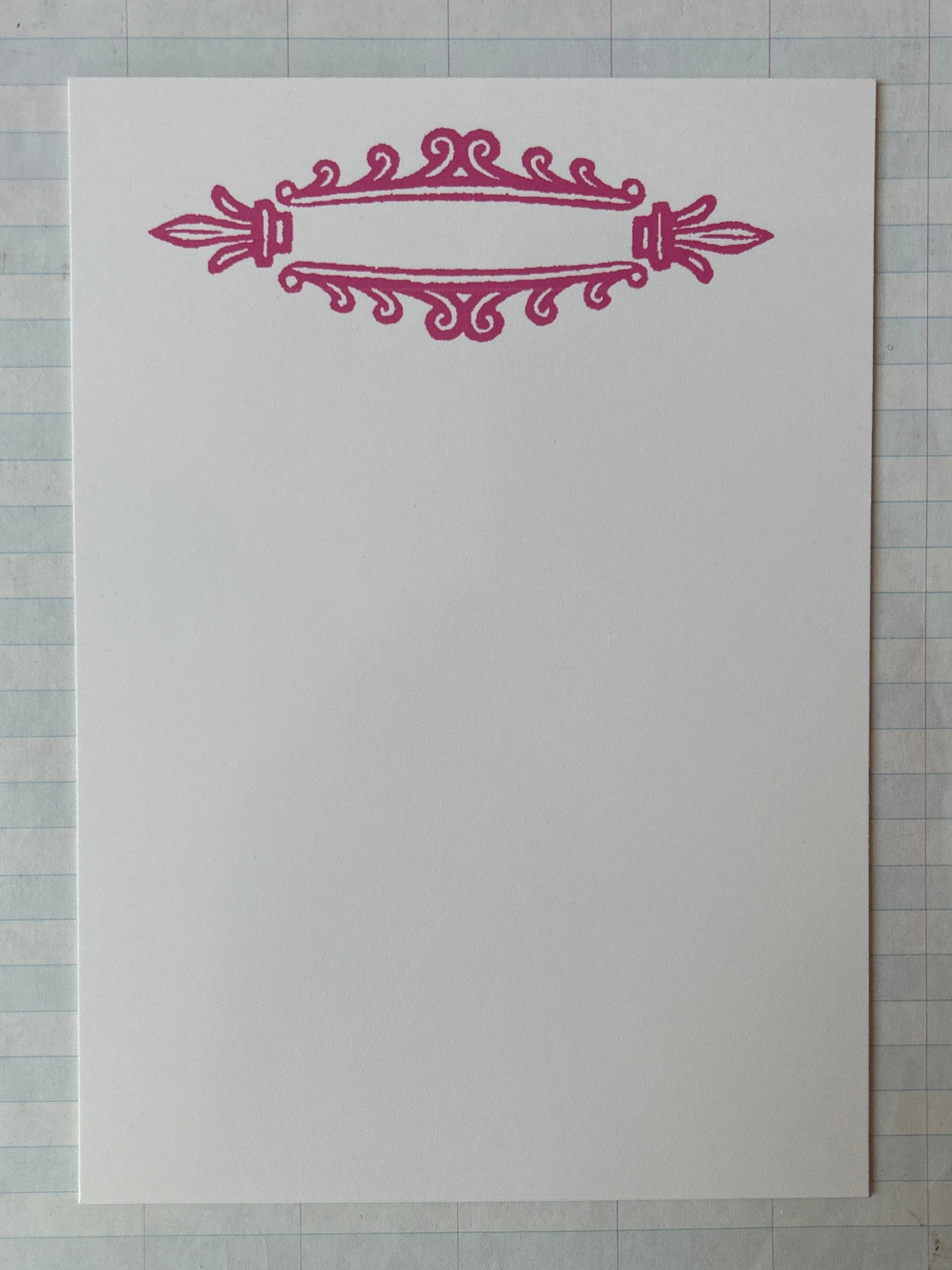 Stamp Frames Notecard Set