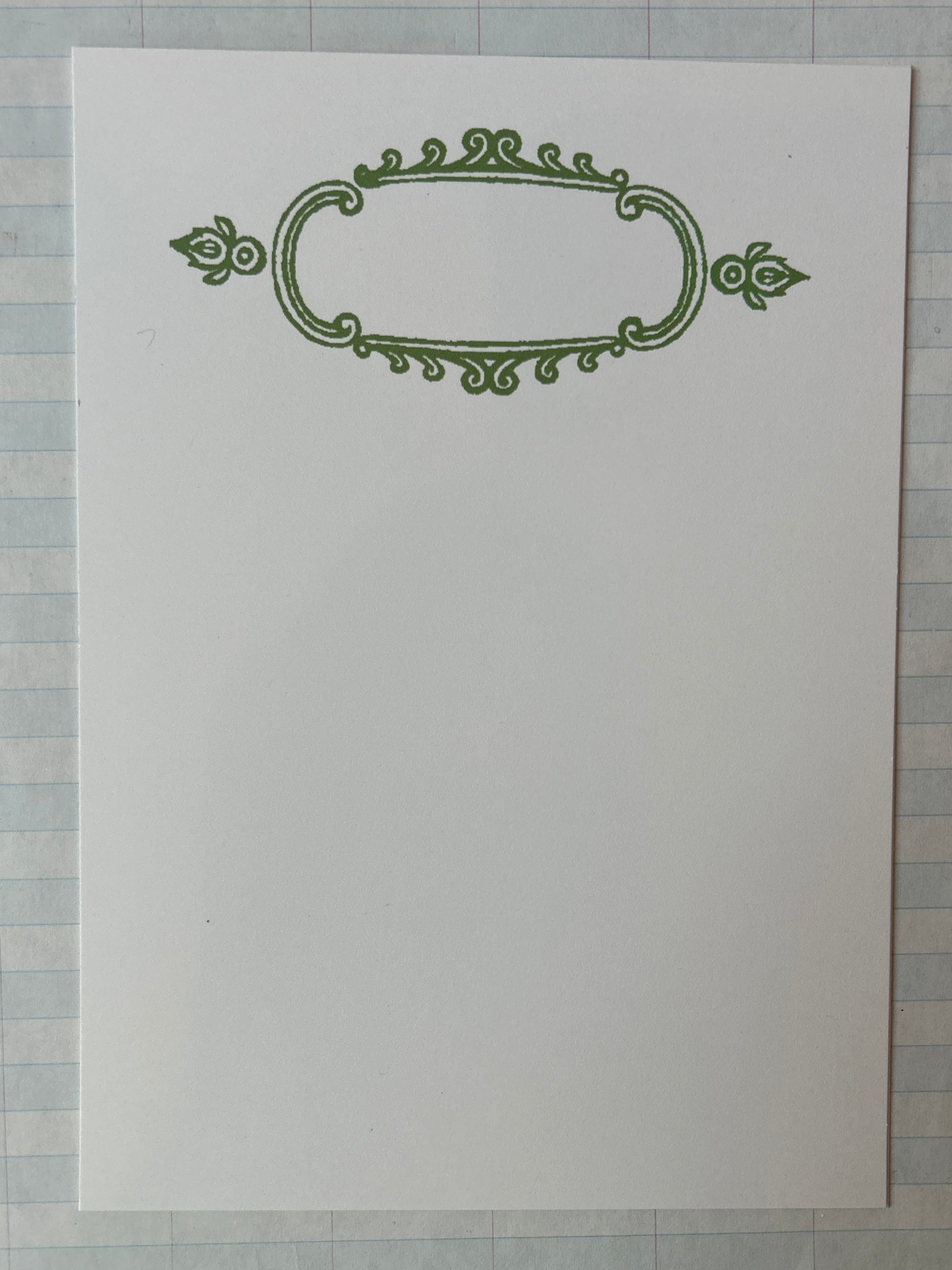 Stamp Frames Notecard Set