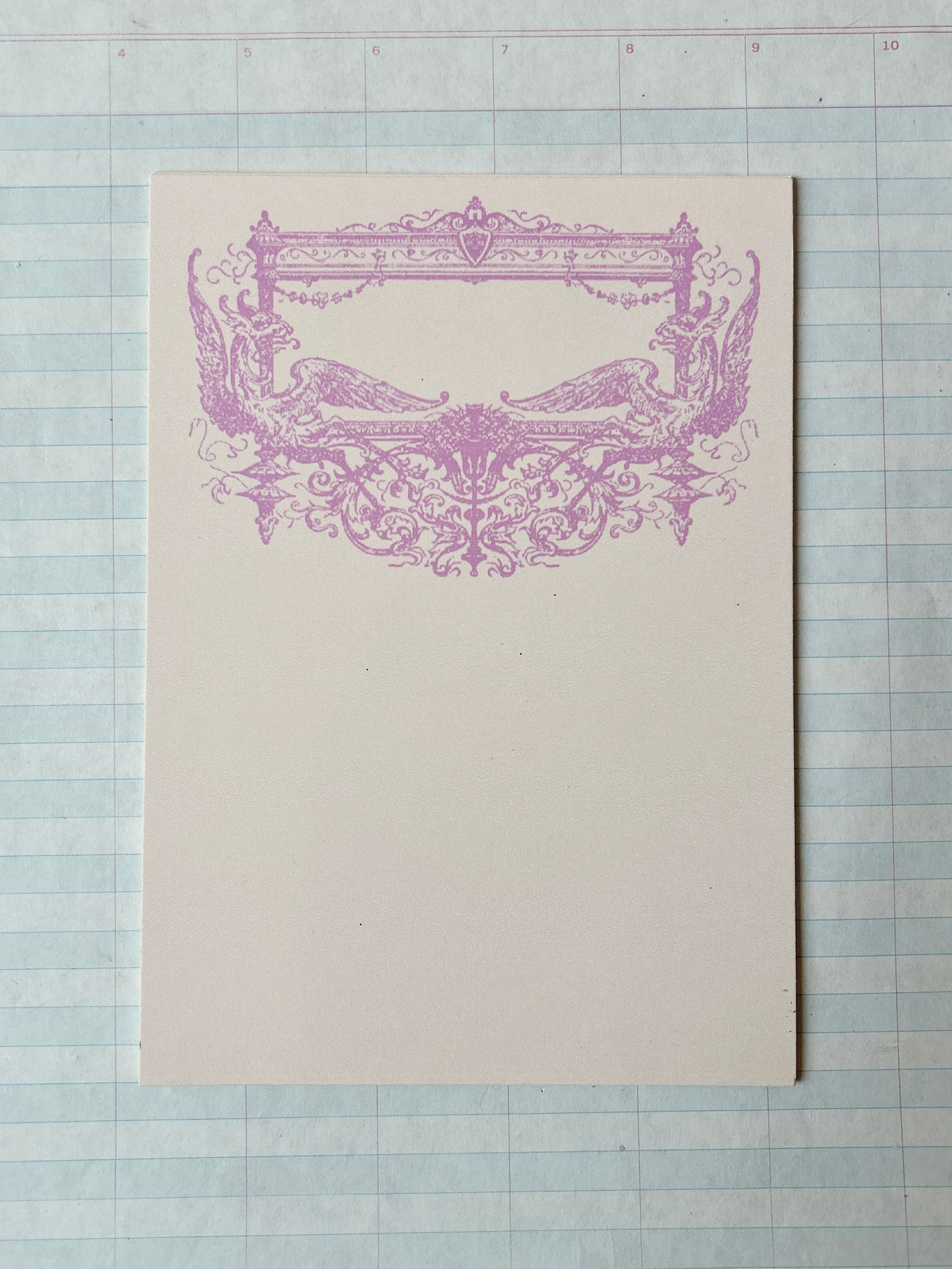 Cherub Series Stationery Set Pink