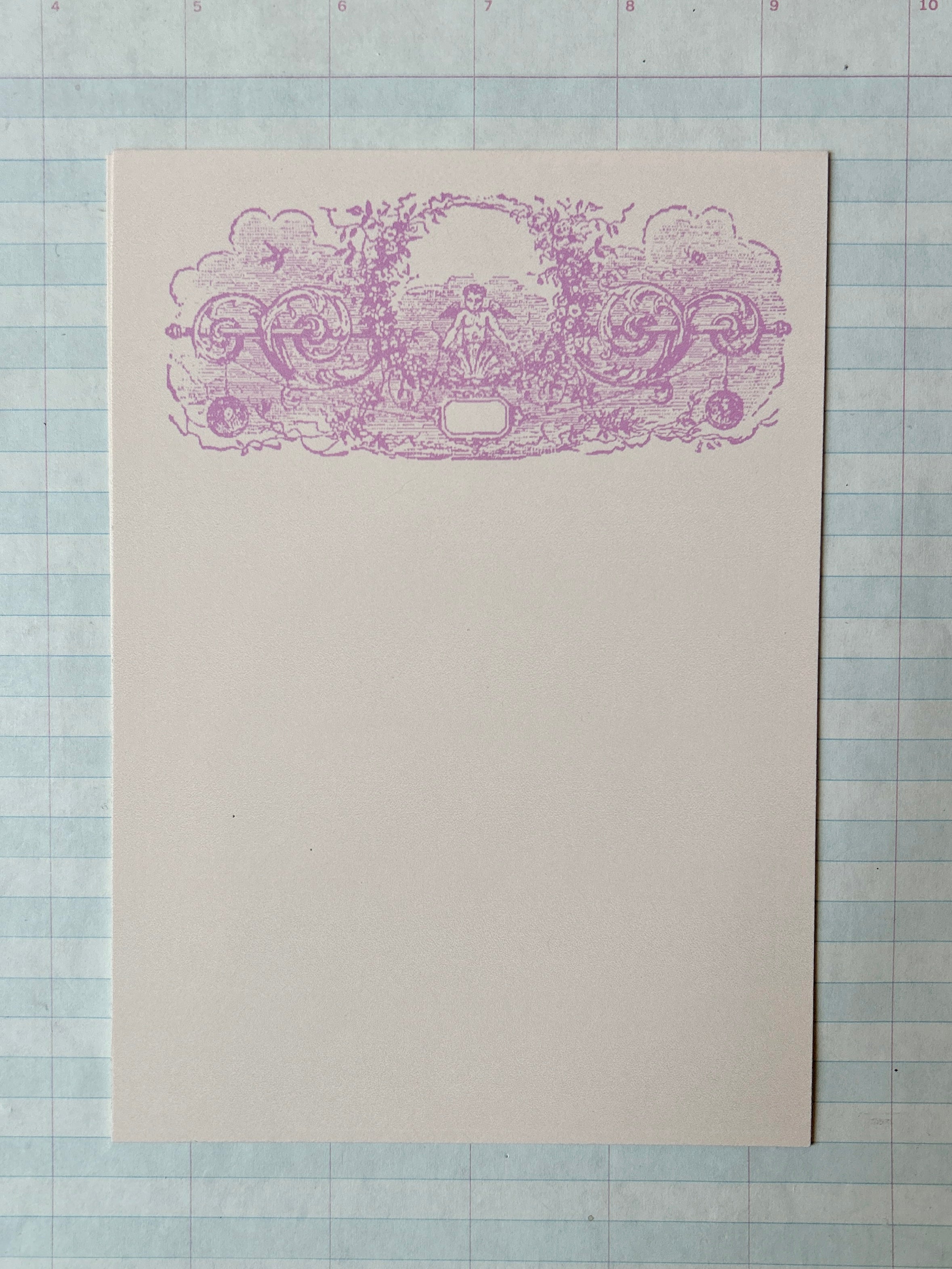 Cherub Series Stationery Set Pink