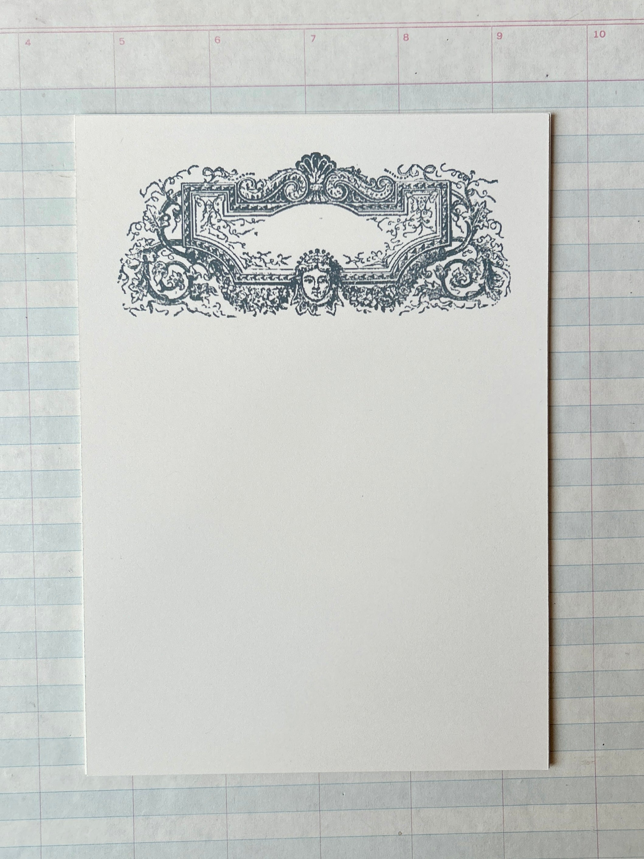 Cherub Series Stationery Set Grey