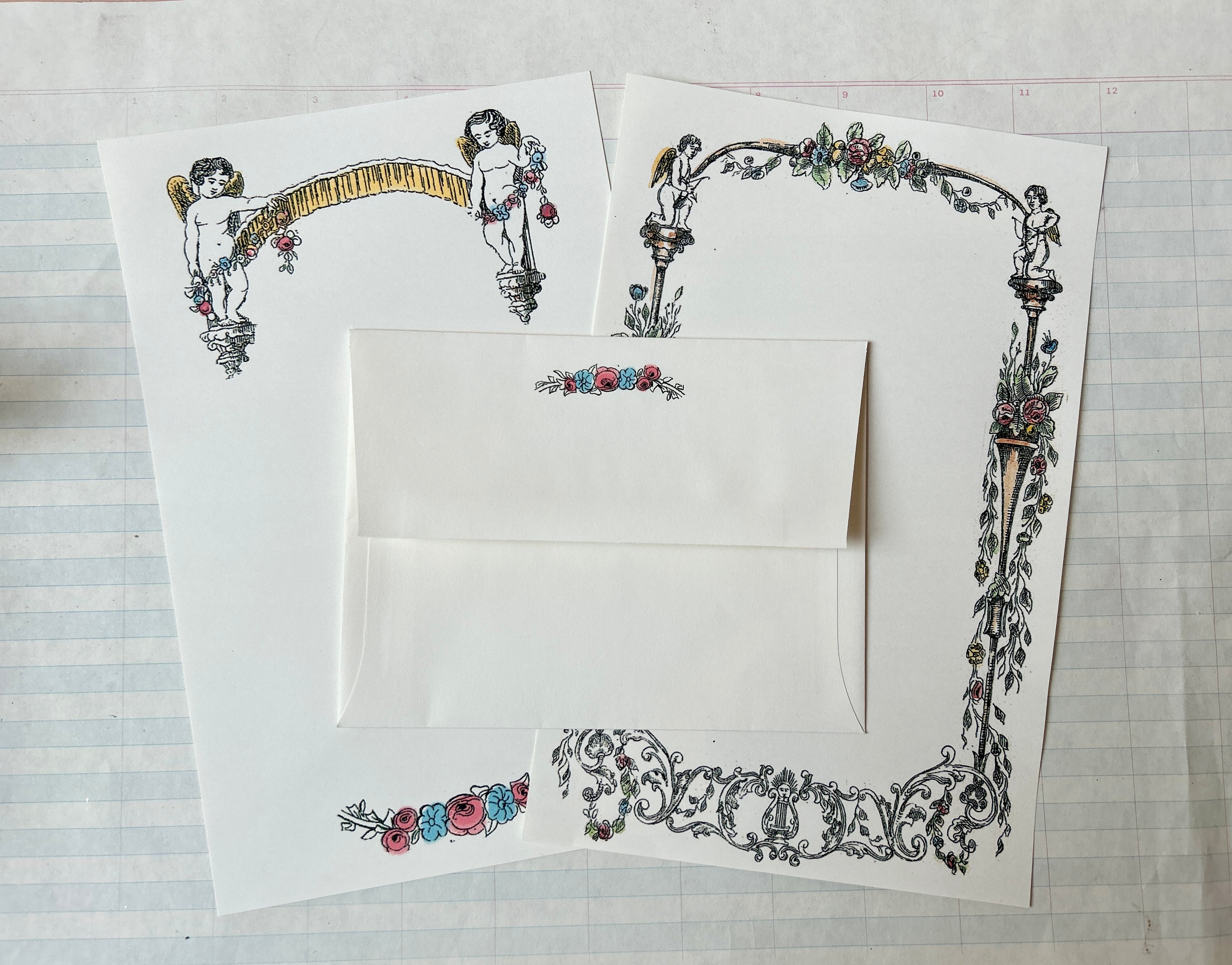 Romantic Love Letter Writing Set