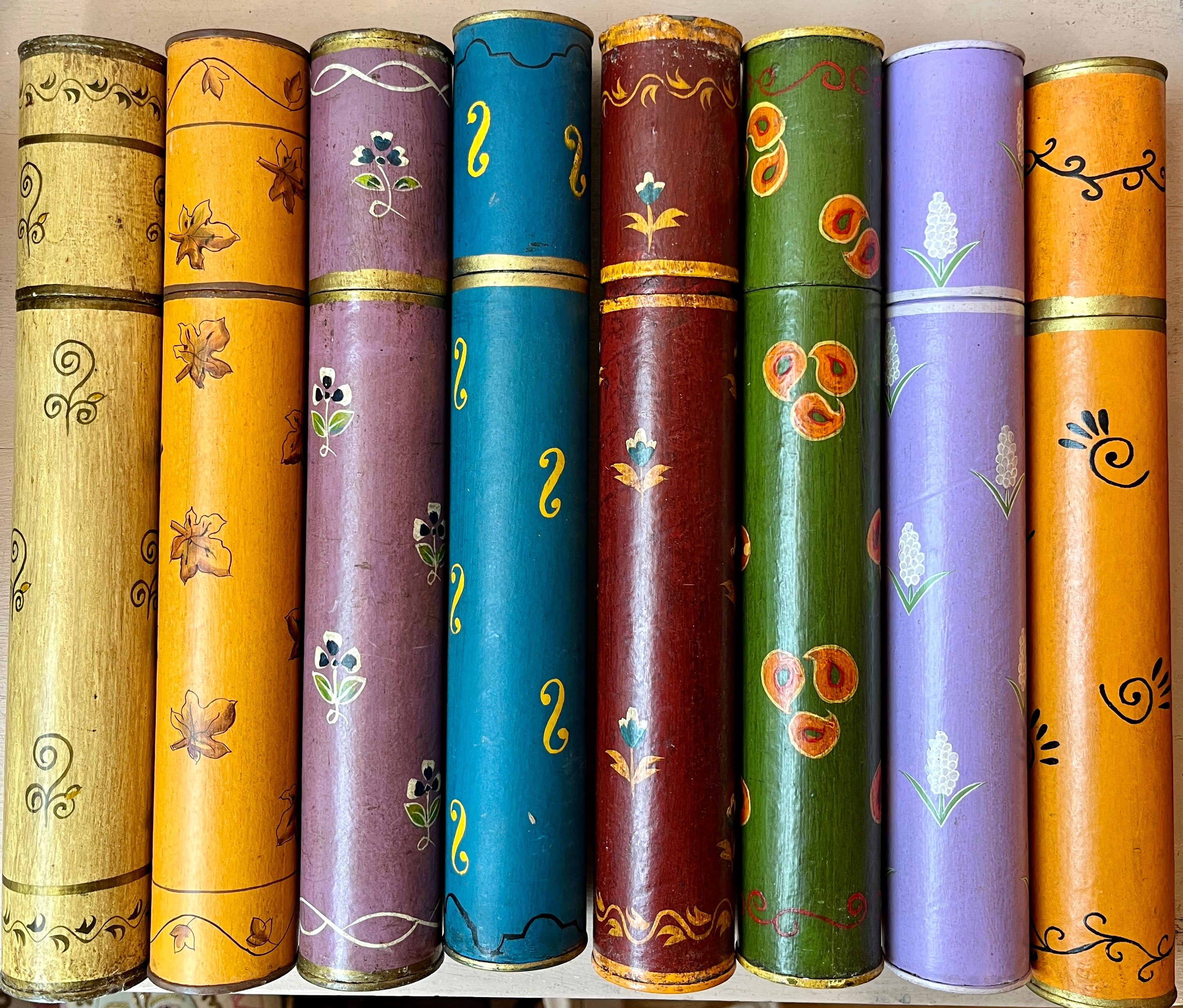 Vintage Paper Canisters