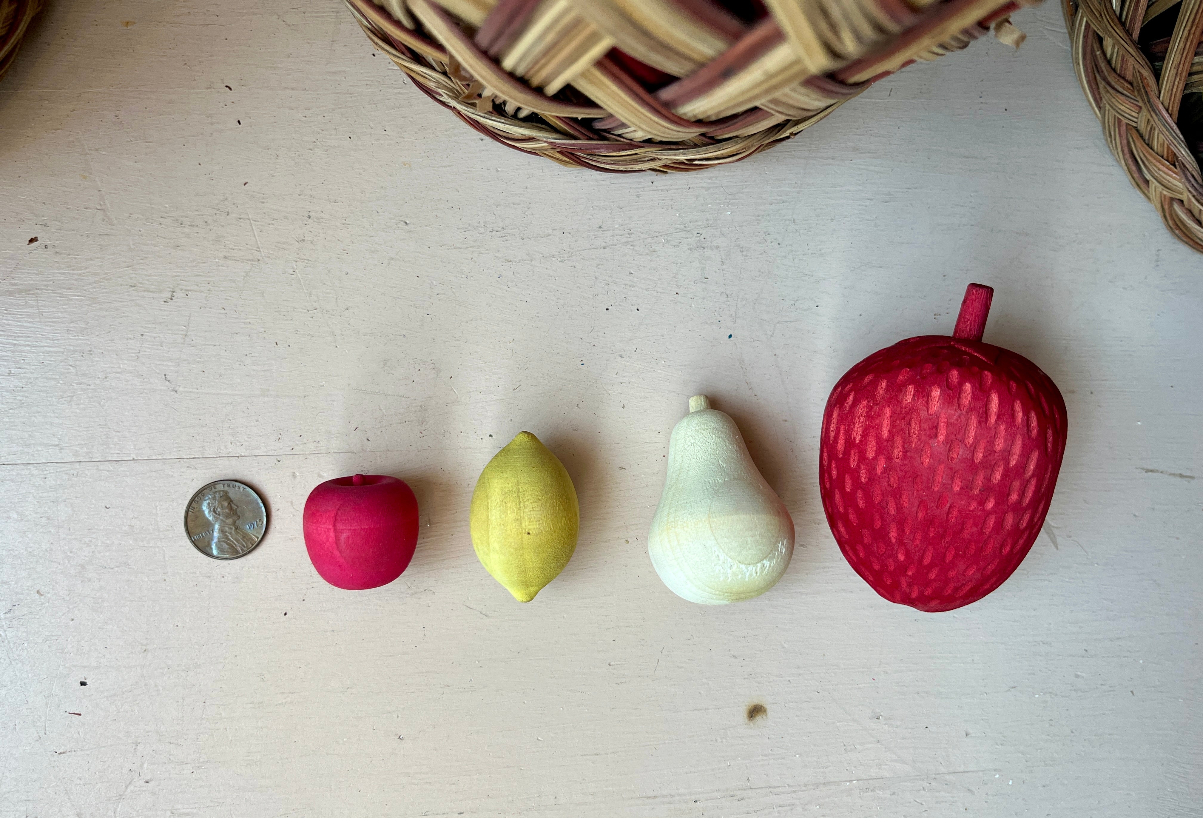 Wooden Fruits