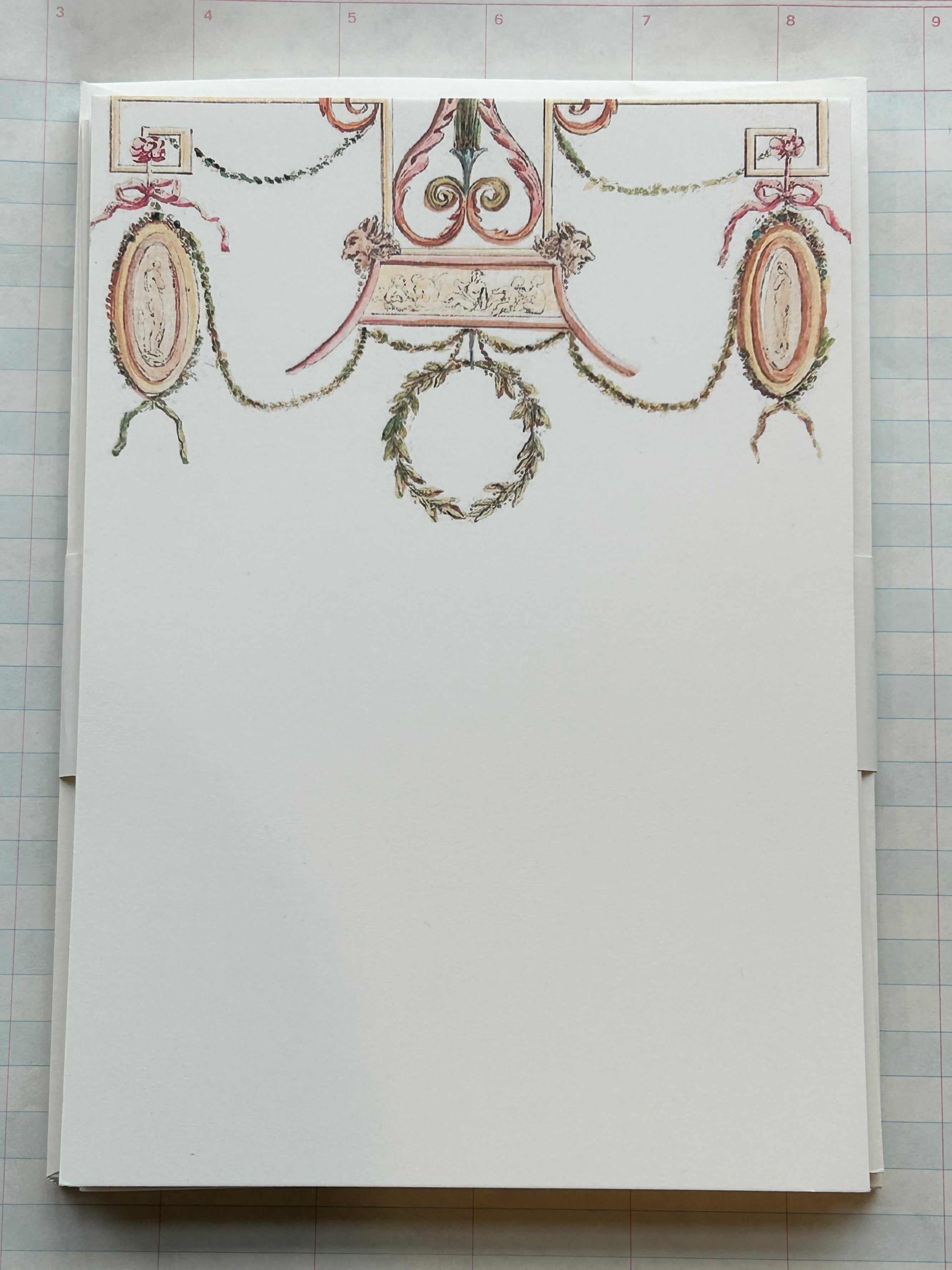 Grecian Laurel Stationery Set