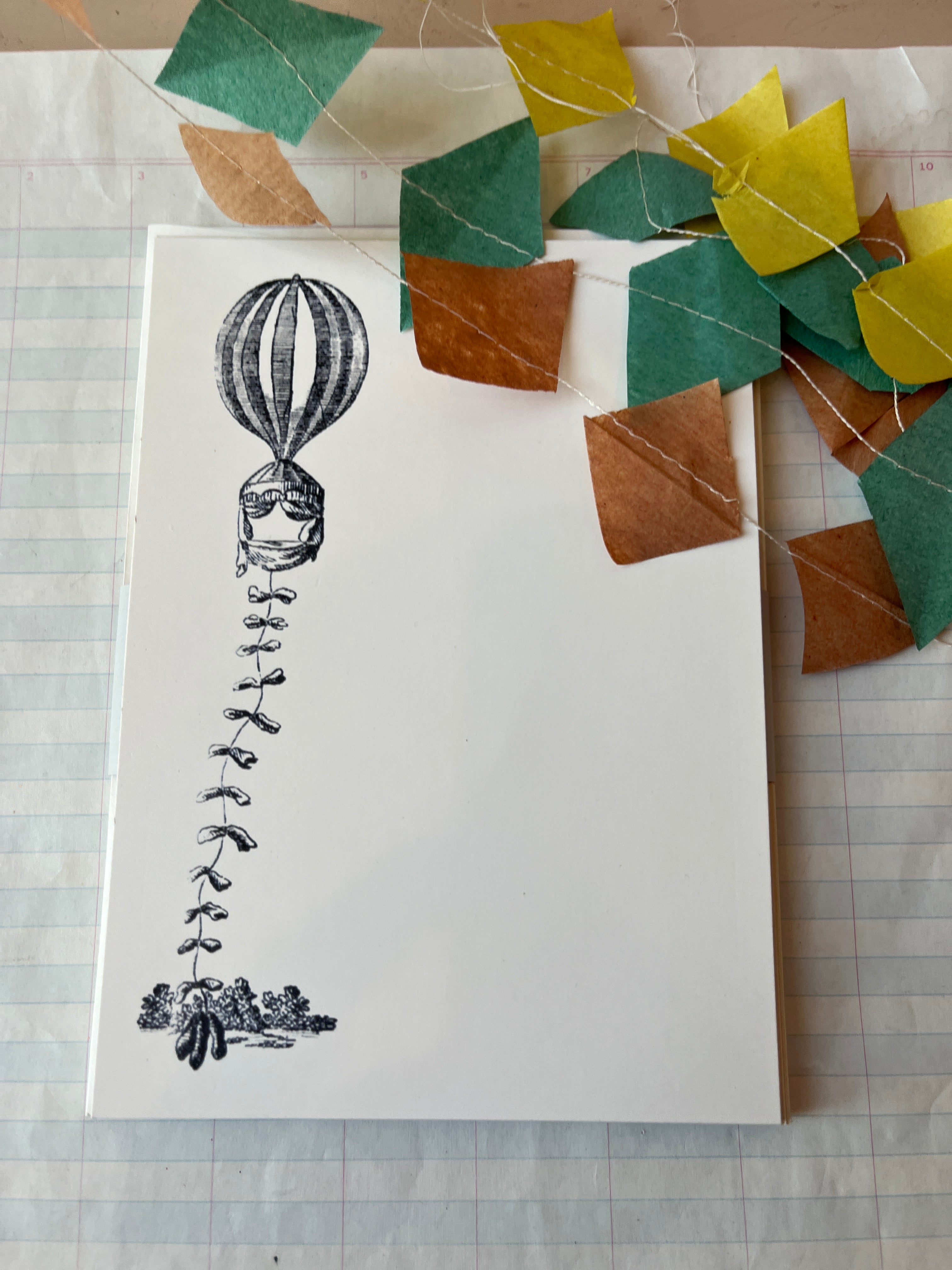 Hot Air Balloon Stationery