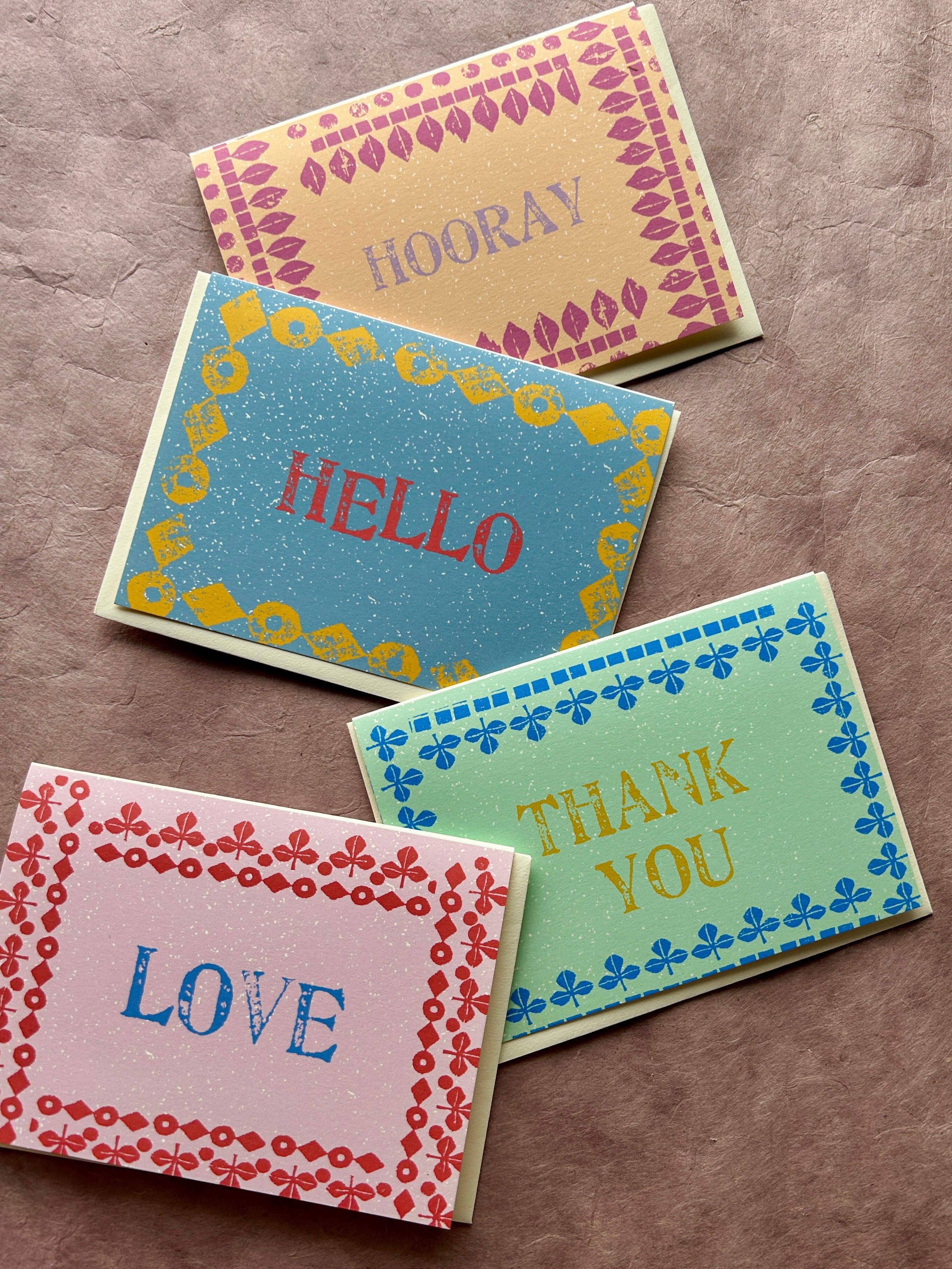 Stamp Statement Card Set