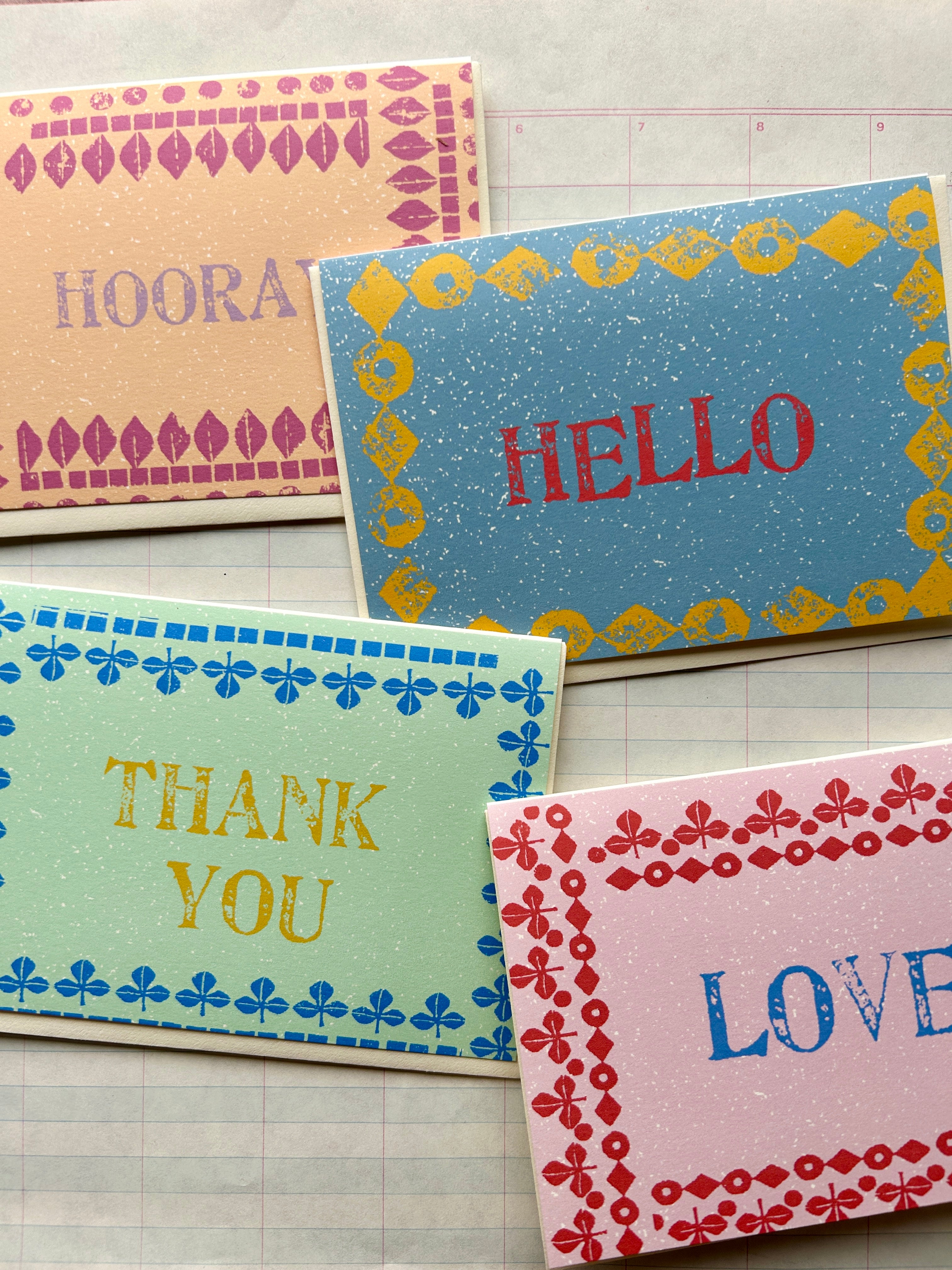 Stamp Statement Card Set