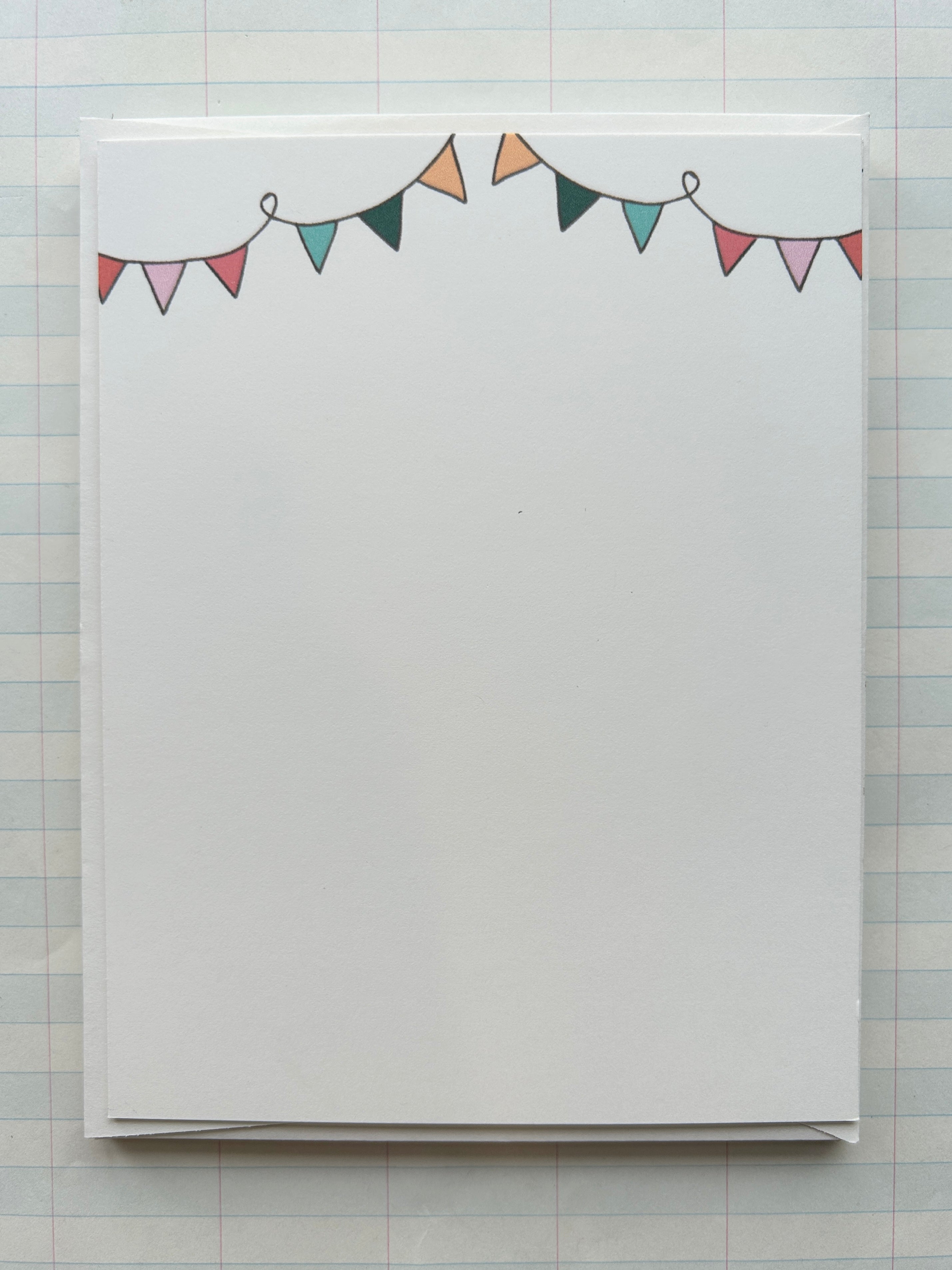 Flag Banner Stationery Set