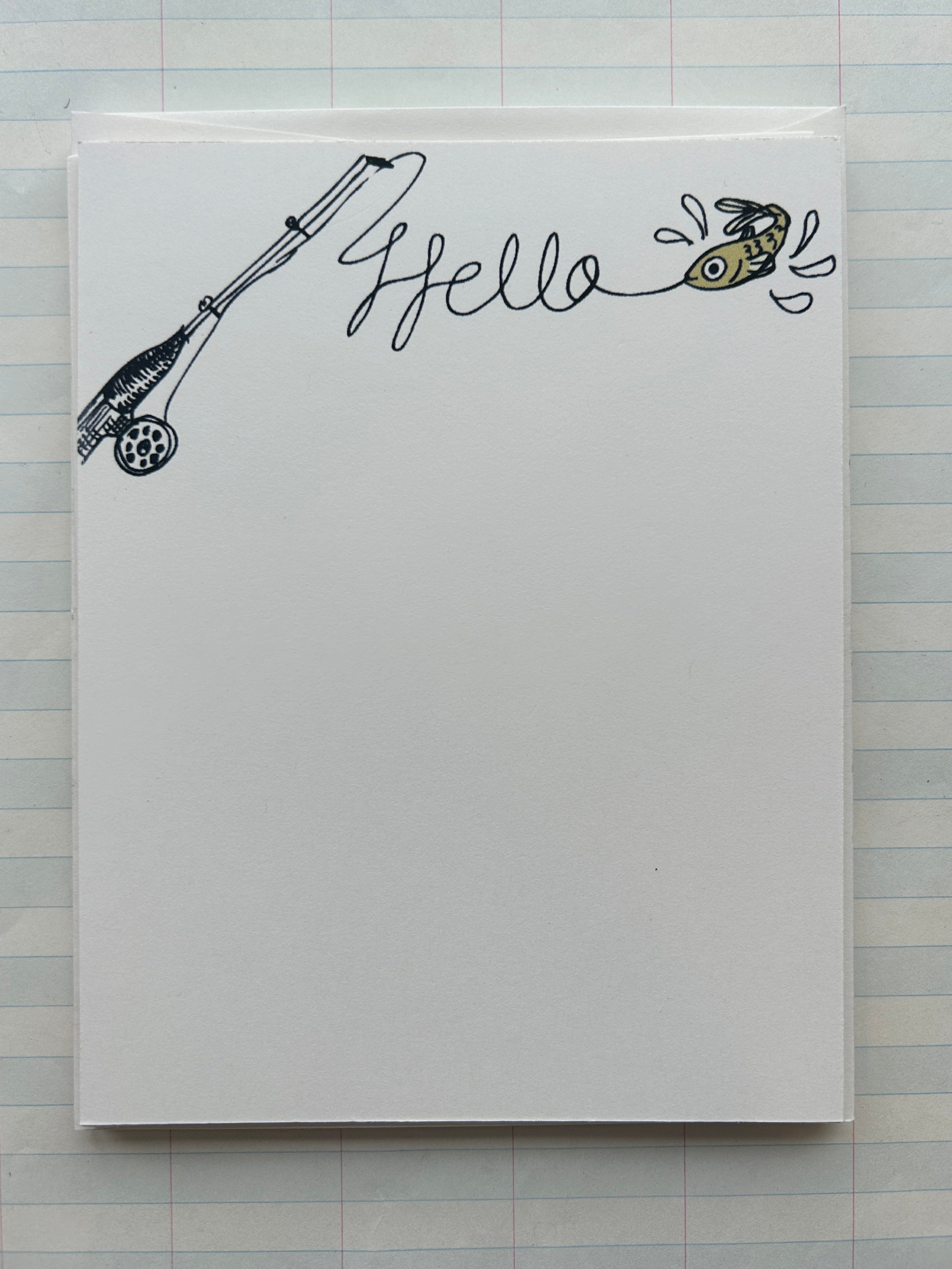 Fishermen's Greeting Stationery Set